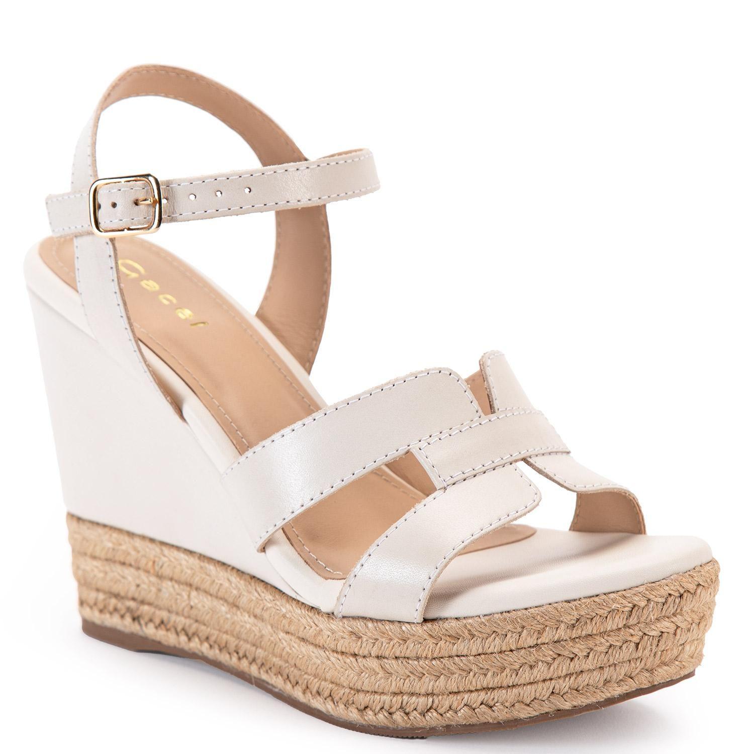 Sandalia  Gilda  Gacel  Crema  0659546-2