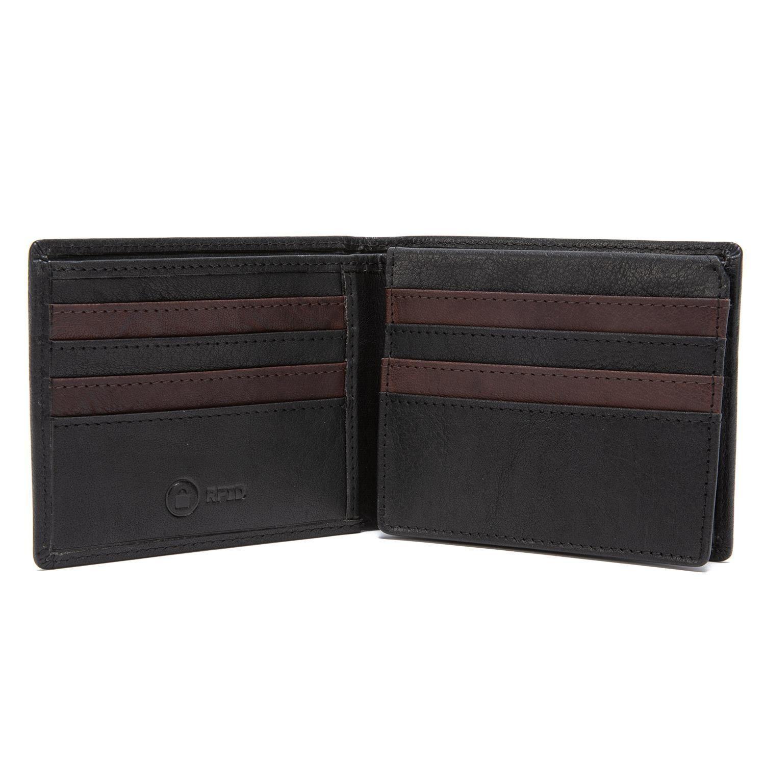Billetera  Bill Flap  Guante  Negro  Bi441-2