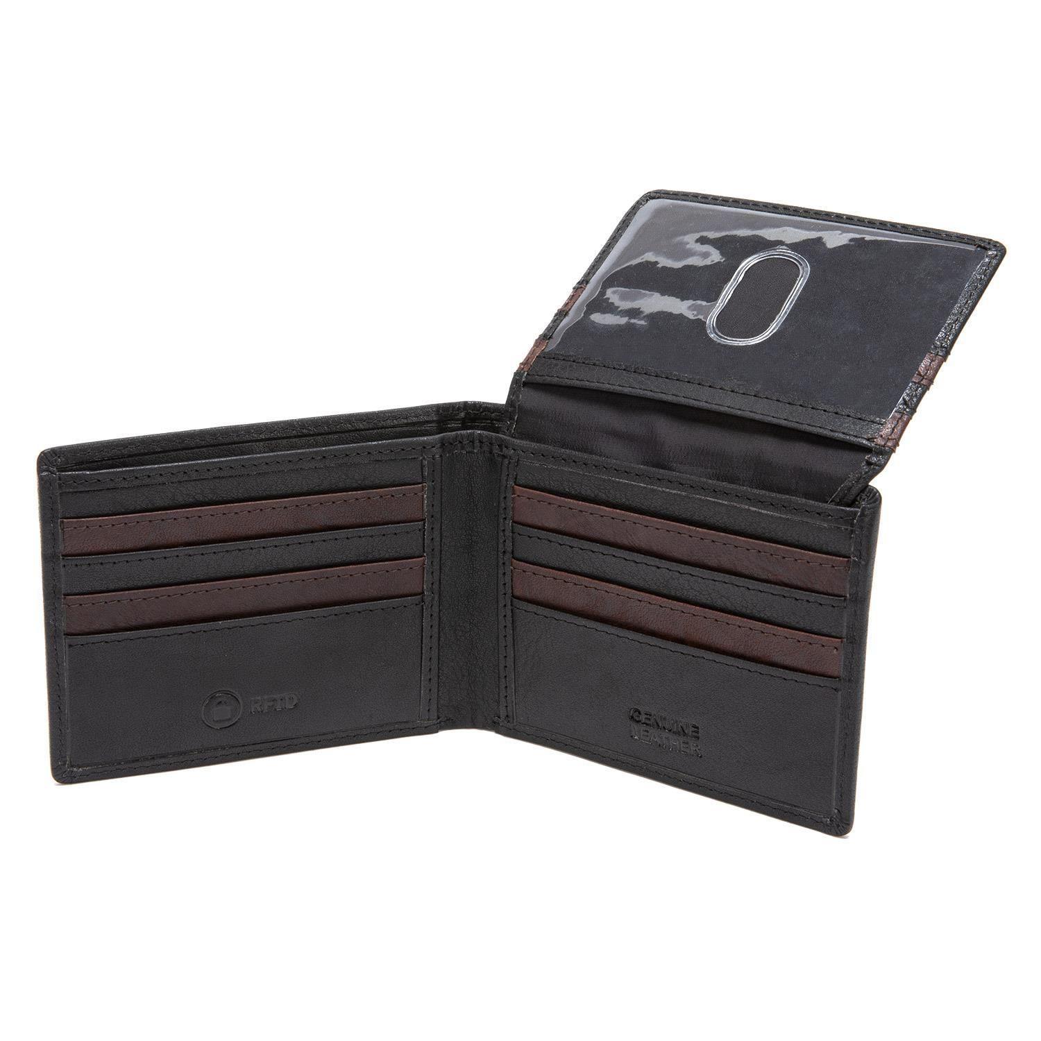 Billetera  Bill Flap  Guante  Negro  Bi441-3