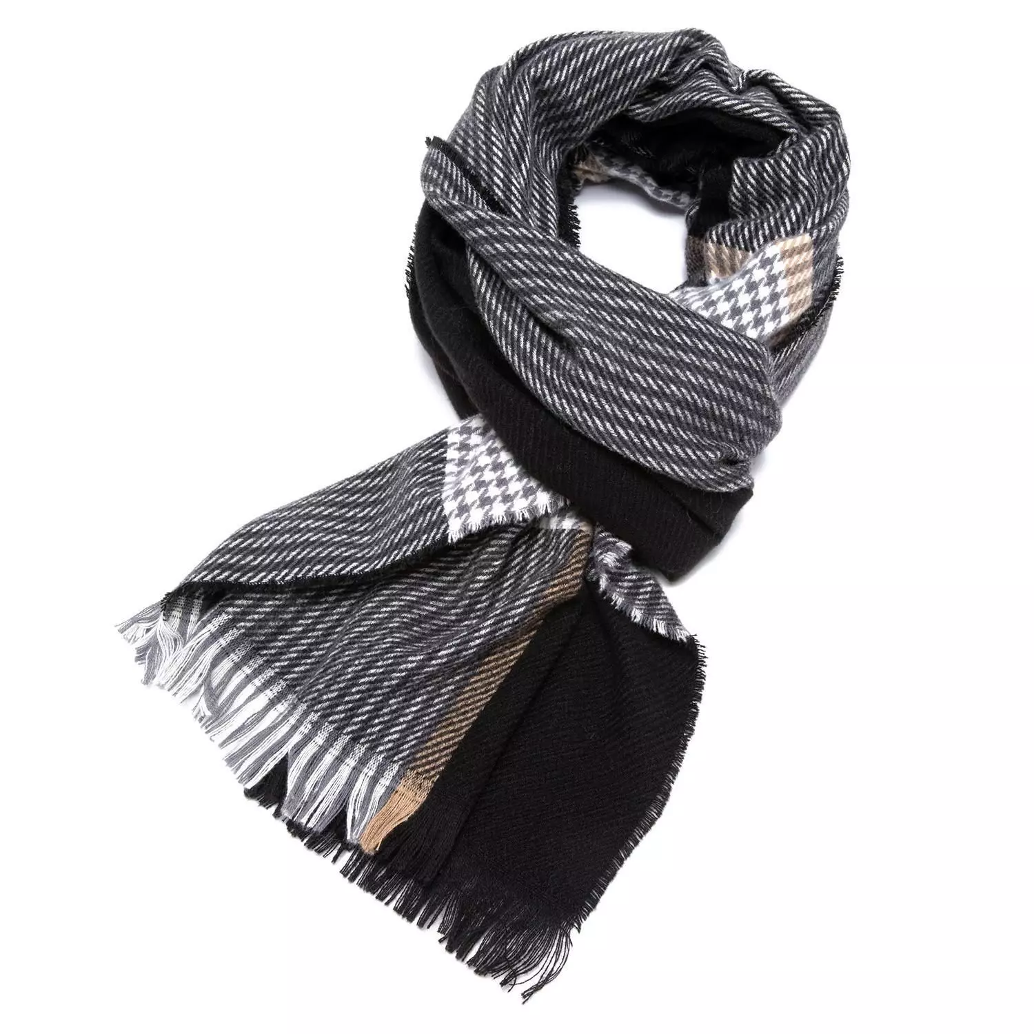 Panuelo  Grande  Gacel  Negro  Pan050-0