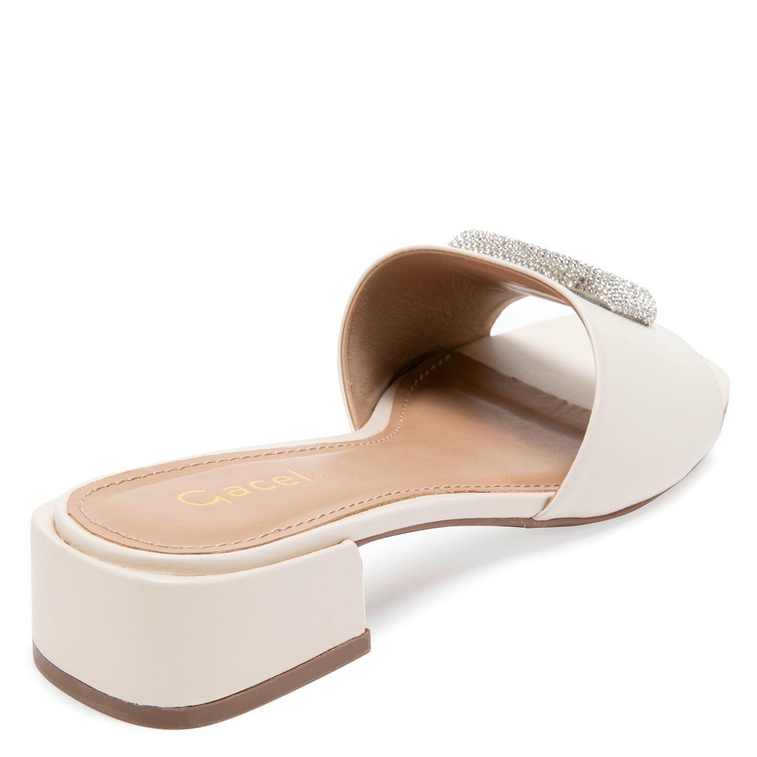 Sandalia  Maite  Gacel  Crema  0659627-4