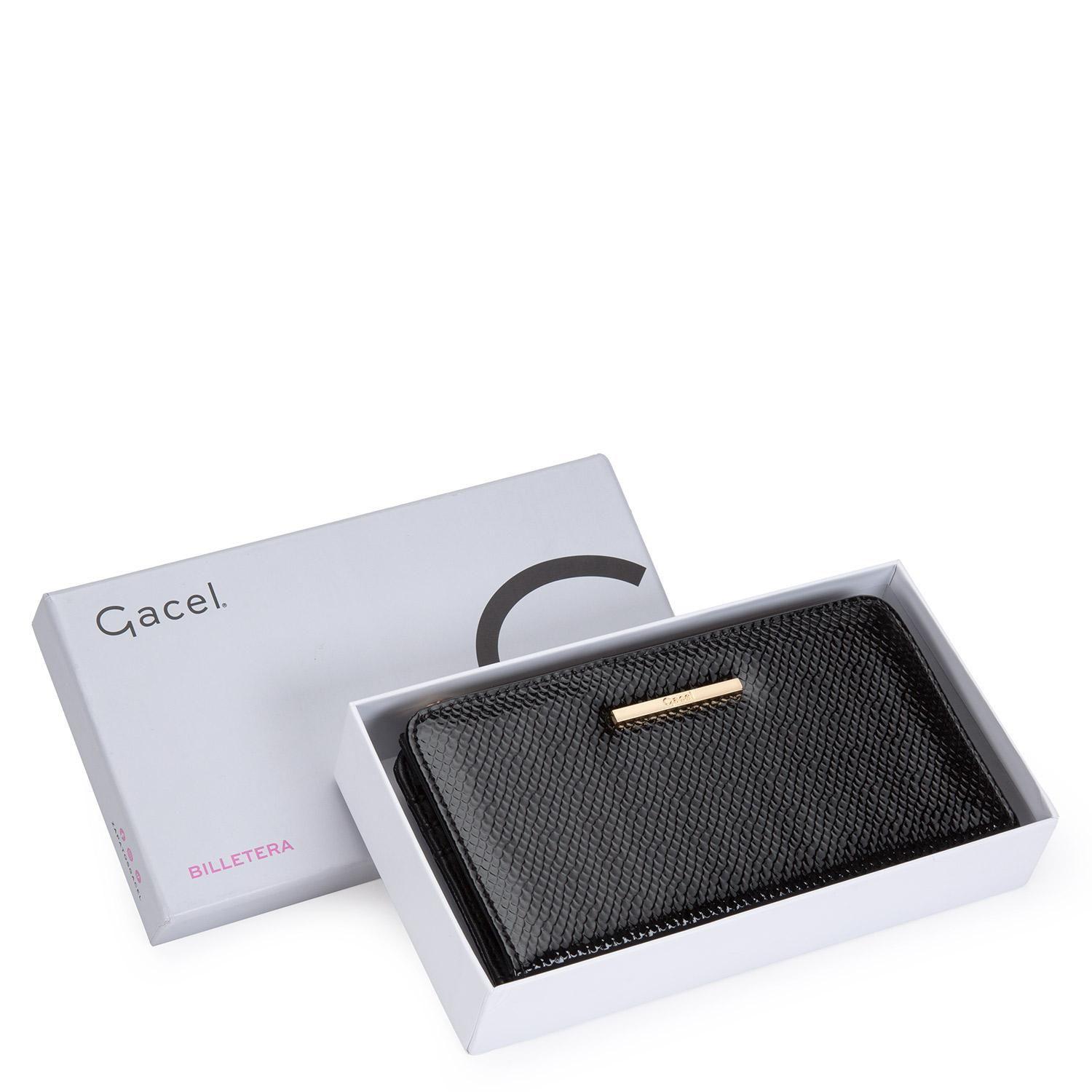 Billetera  Bill Grand  Gacel  Negro  Bil0405-3