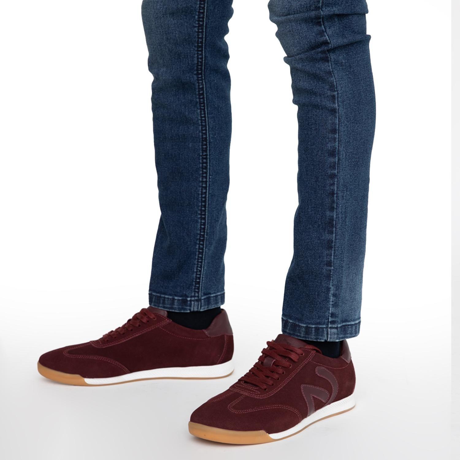 Zapatilla de cuero hombre Guante maldo Lucca-1