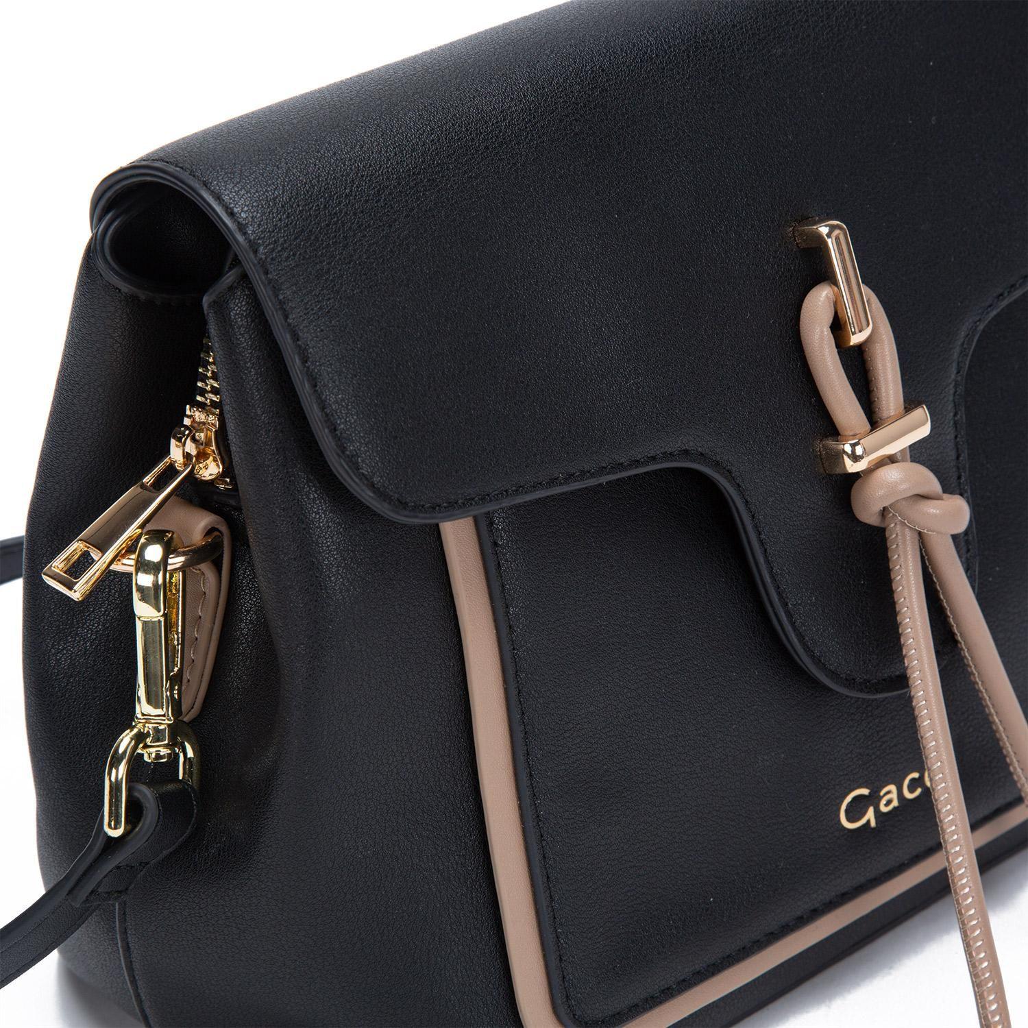 Cartera  Bando Gran  Gacel  Negro  Car3193-4