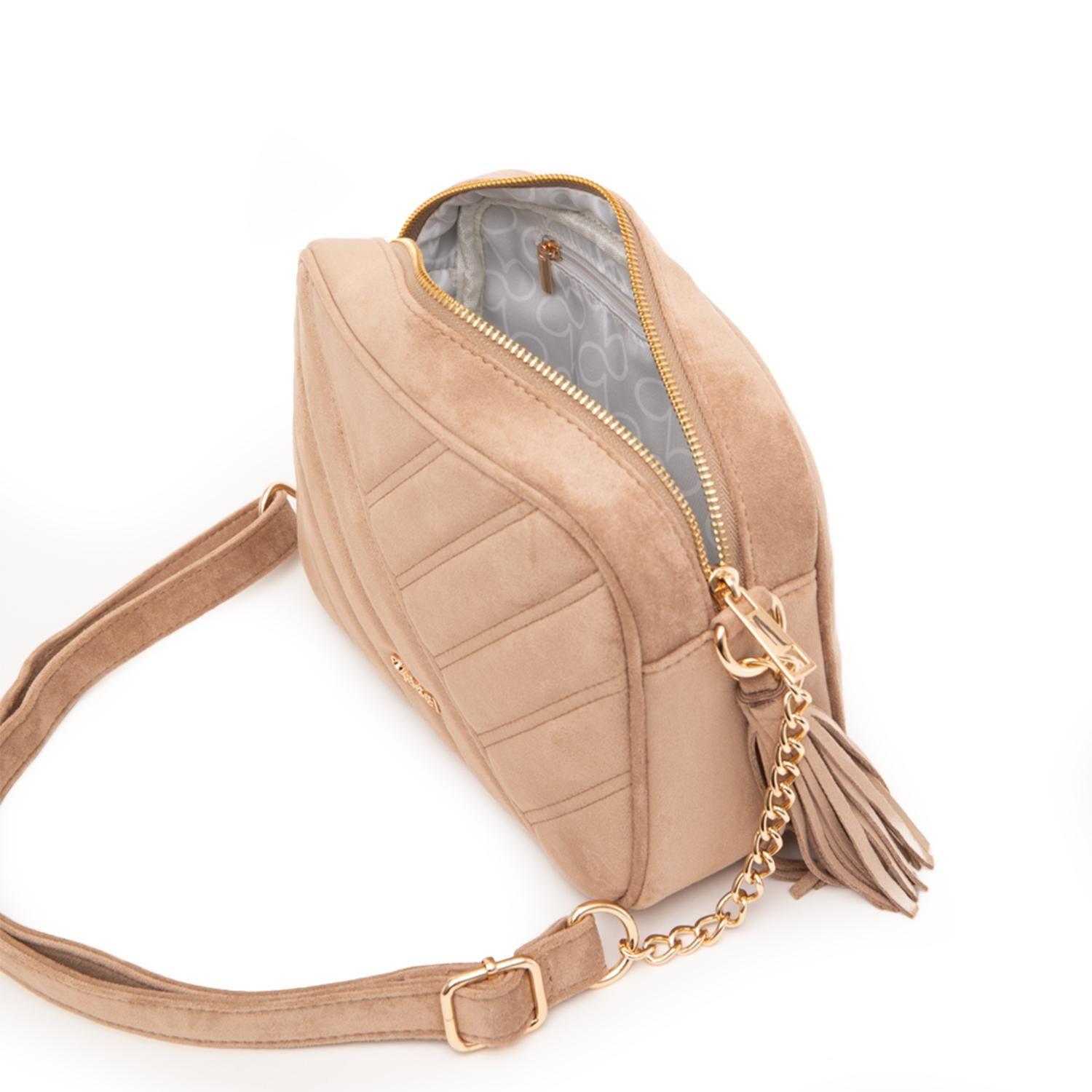 Cartera  Bandolera Grande  Gacel  Arena  Car3480-4