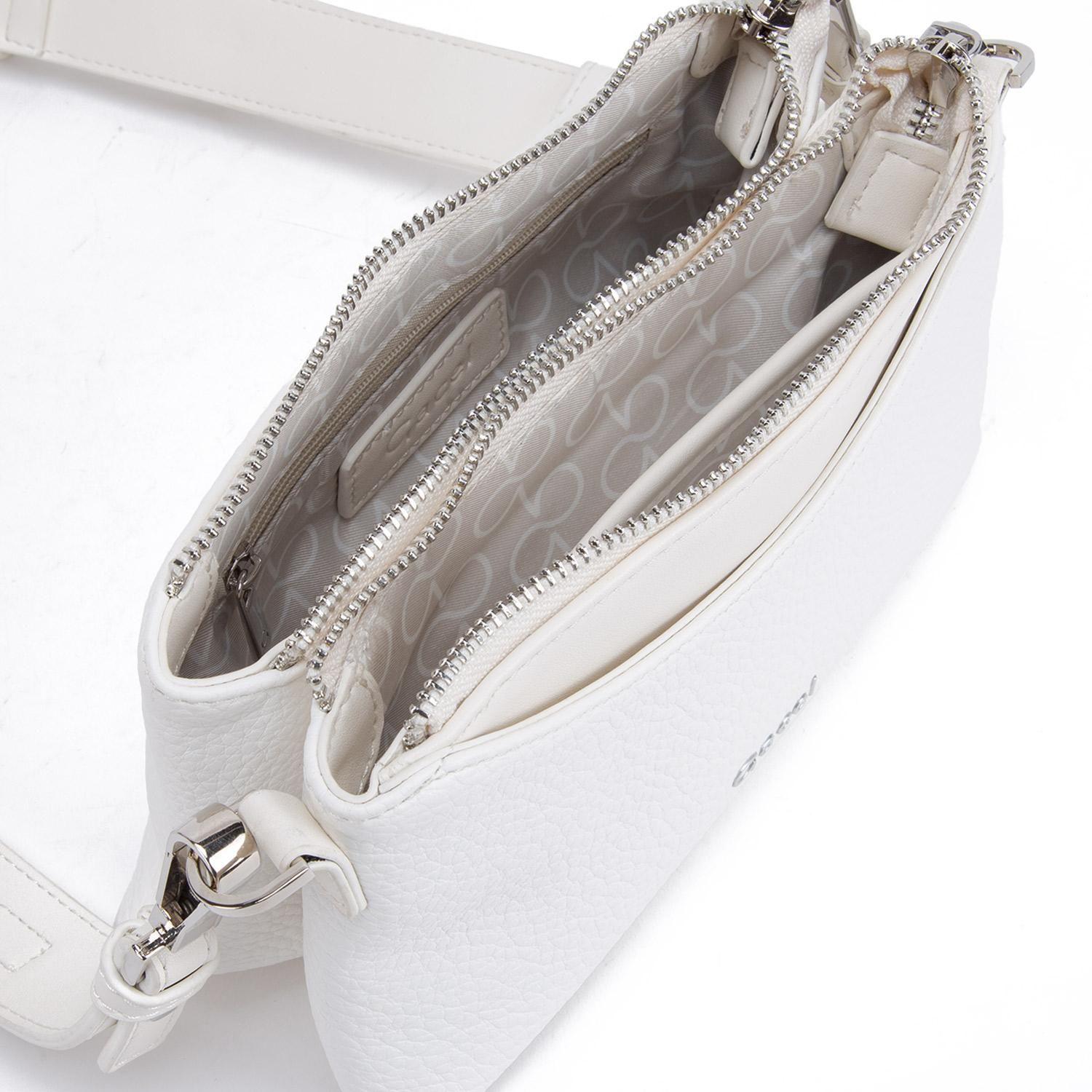Cartera  Bandolera Pequeña  Gacel  Blanco  Car3323-5