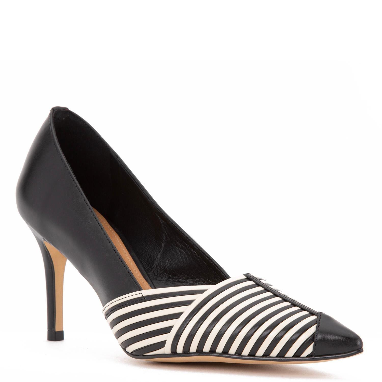 Zapato de cuero mujer Gacel negro Monica-4