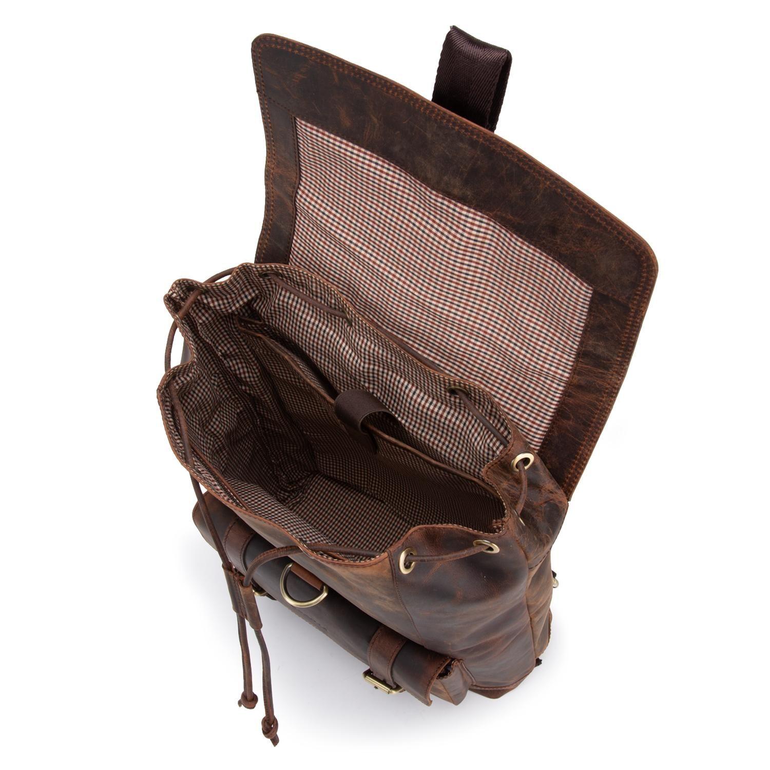 Mochila  Moch Viaje  Guante  Chocolate  Mp332-6