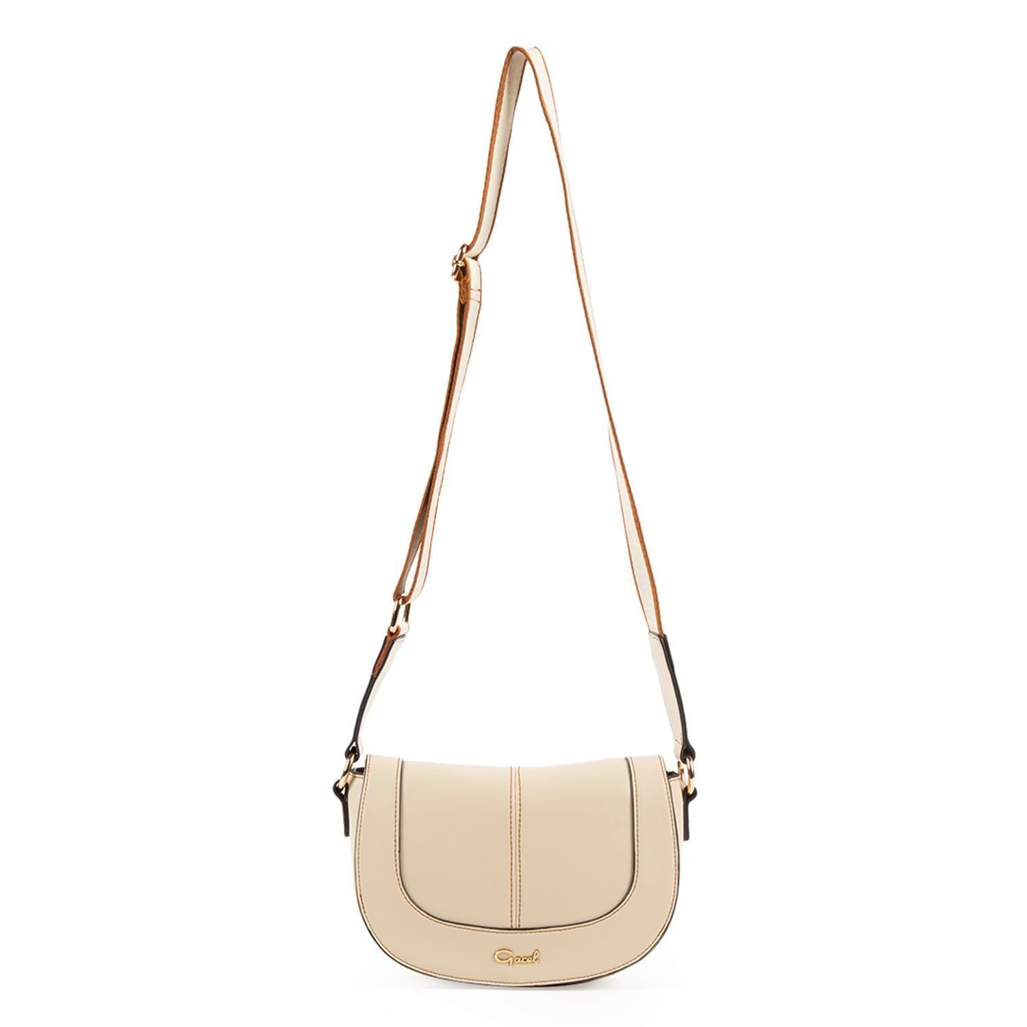 Cartera  Bandolera Grande  Gacel  Arena  Car2976-1