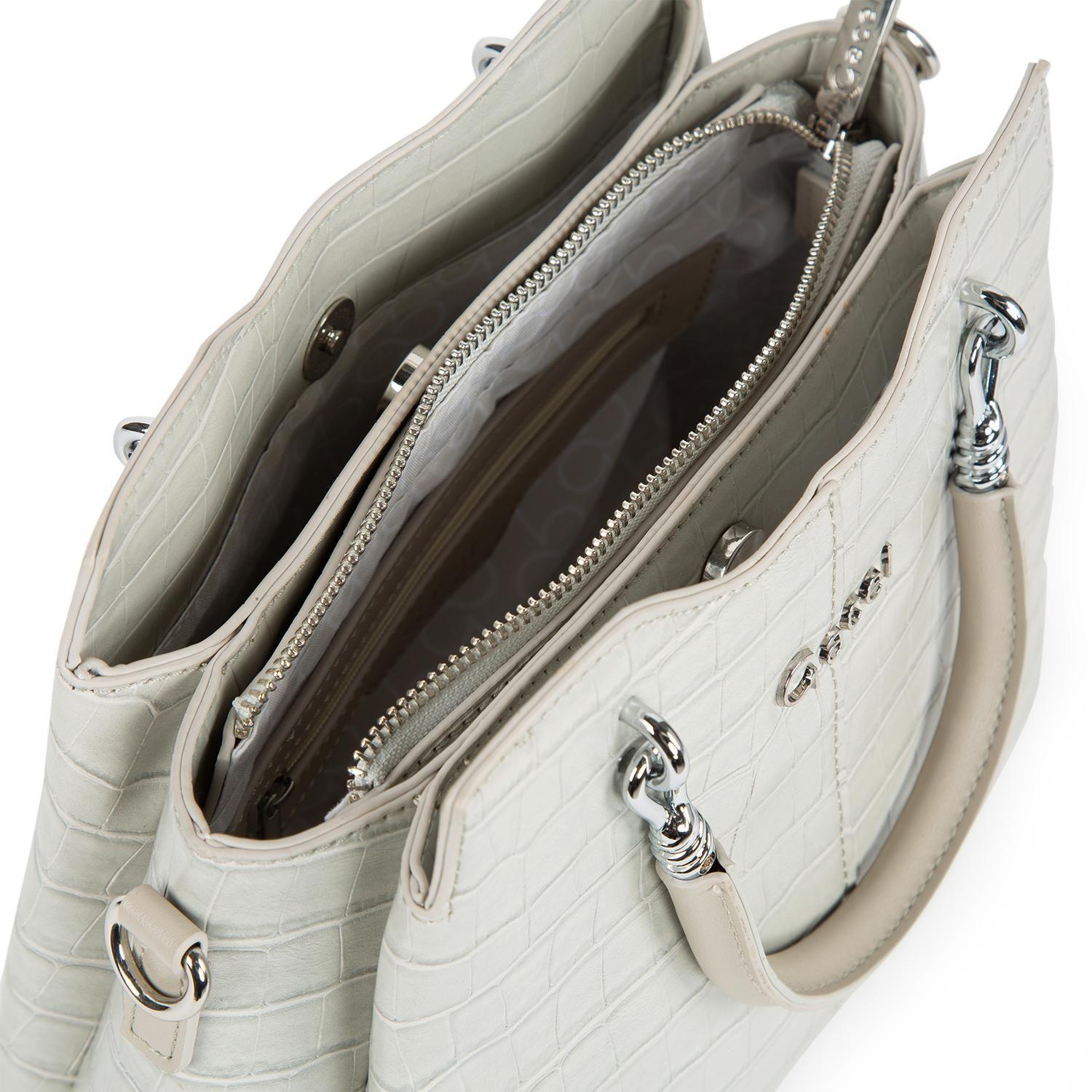 Cartera  Dos Asas Pequeña  Gacel  Gris  Car3052-4