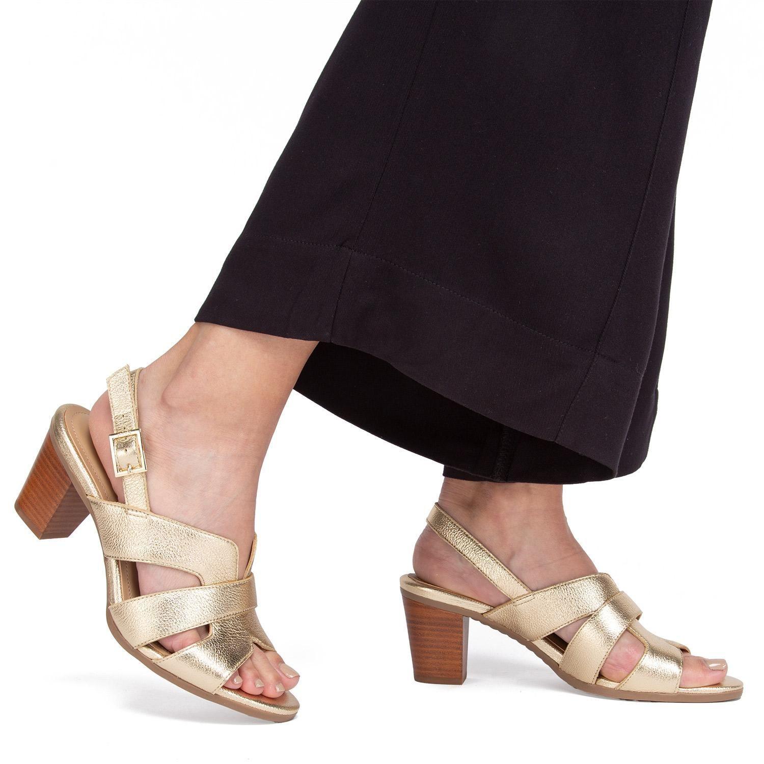 Sandalia  Roxxane  Gacel  Dorado  0660584-1