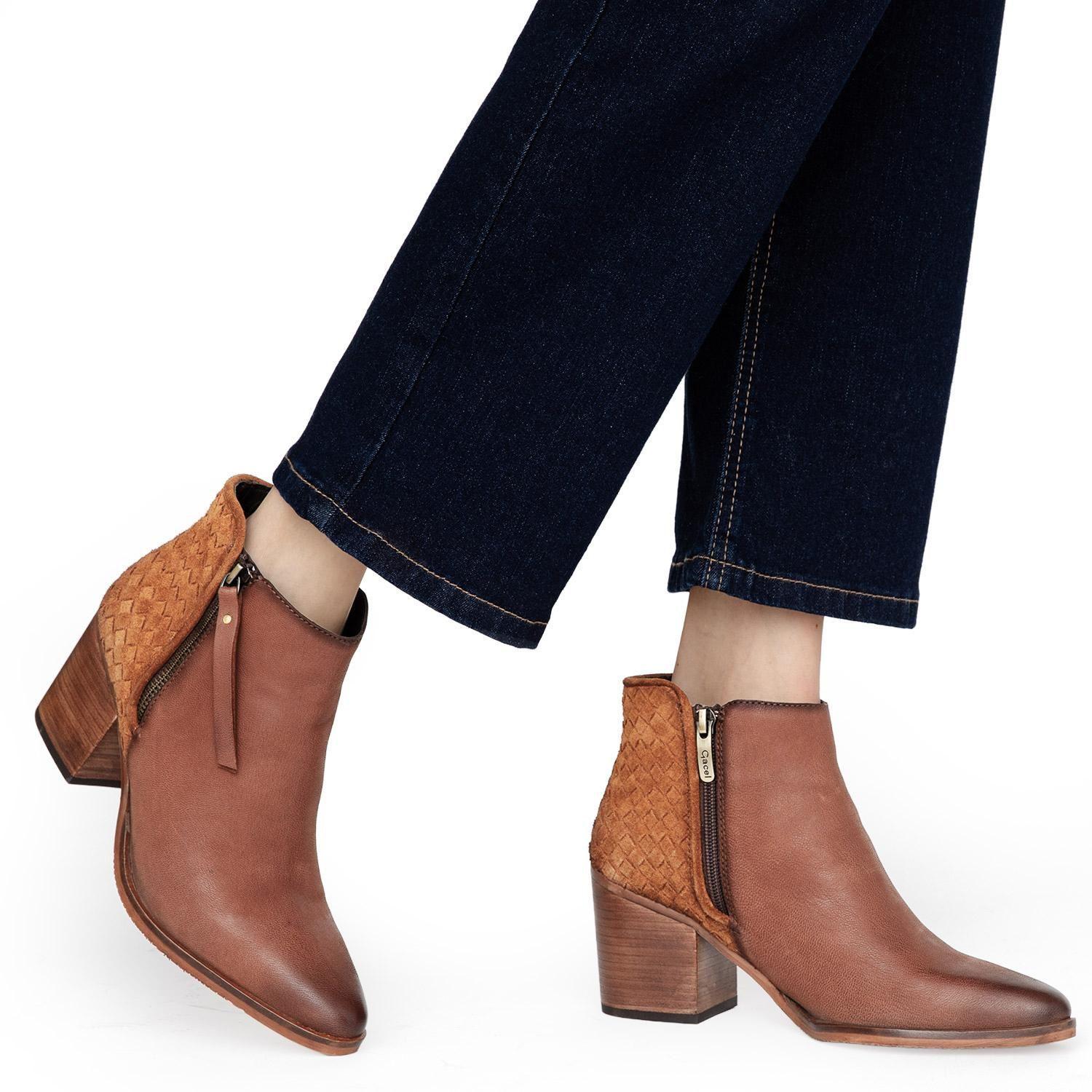 Bootie  Bruna  Gacel  Camel  0660727-1