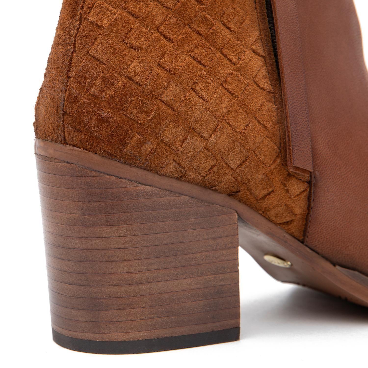 Bootie  Bruna  Gacel  Camel  0660727-3