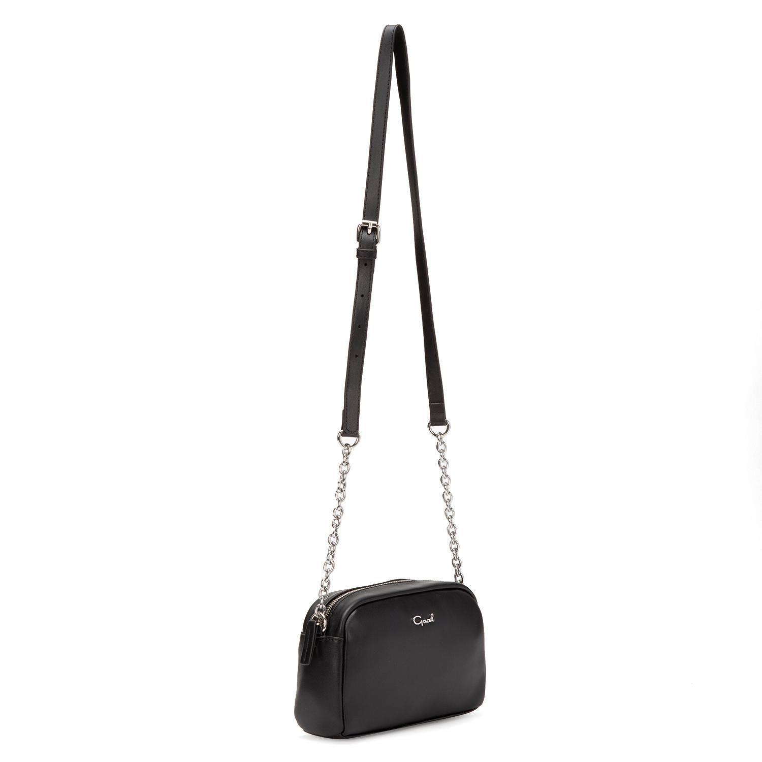 Cartera  Bandolera Pequeña  Gacel  Negro  Car2978-2