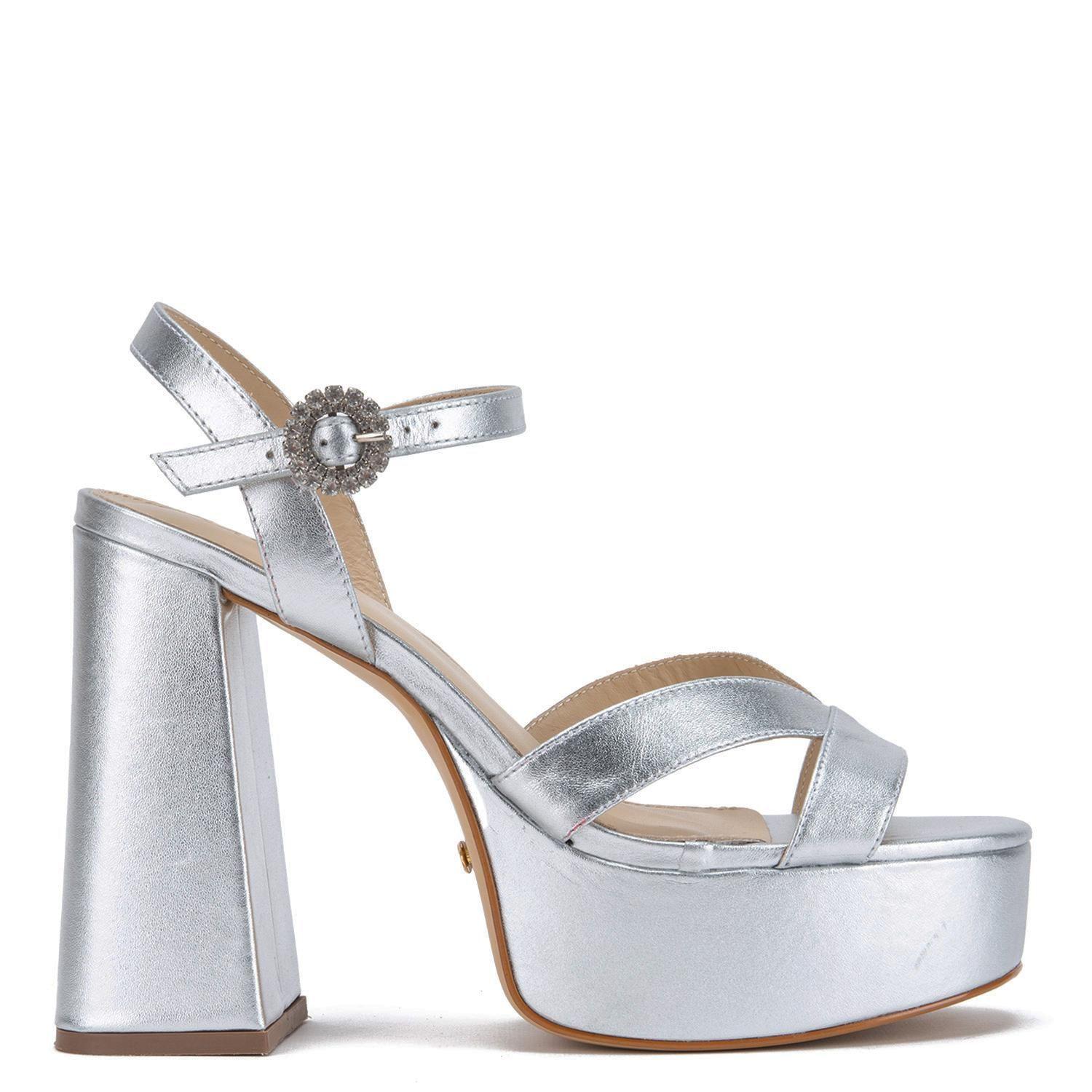 Sandalia  Rue  Gacel  Plateado  0660595-0