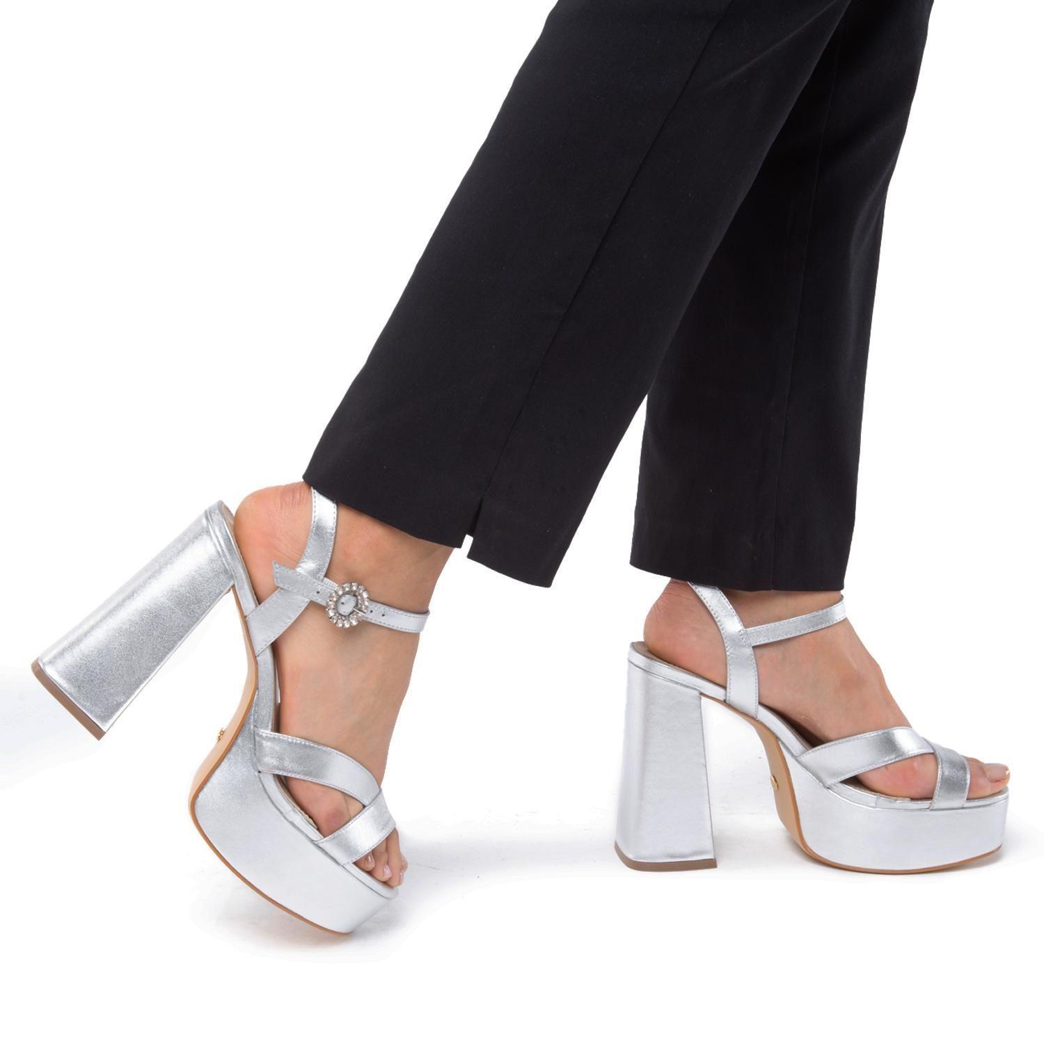 Sandalia  Rue  Gacel  Plateado  0660595-1