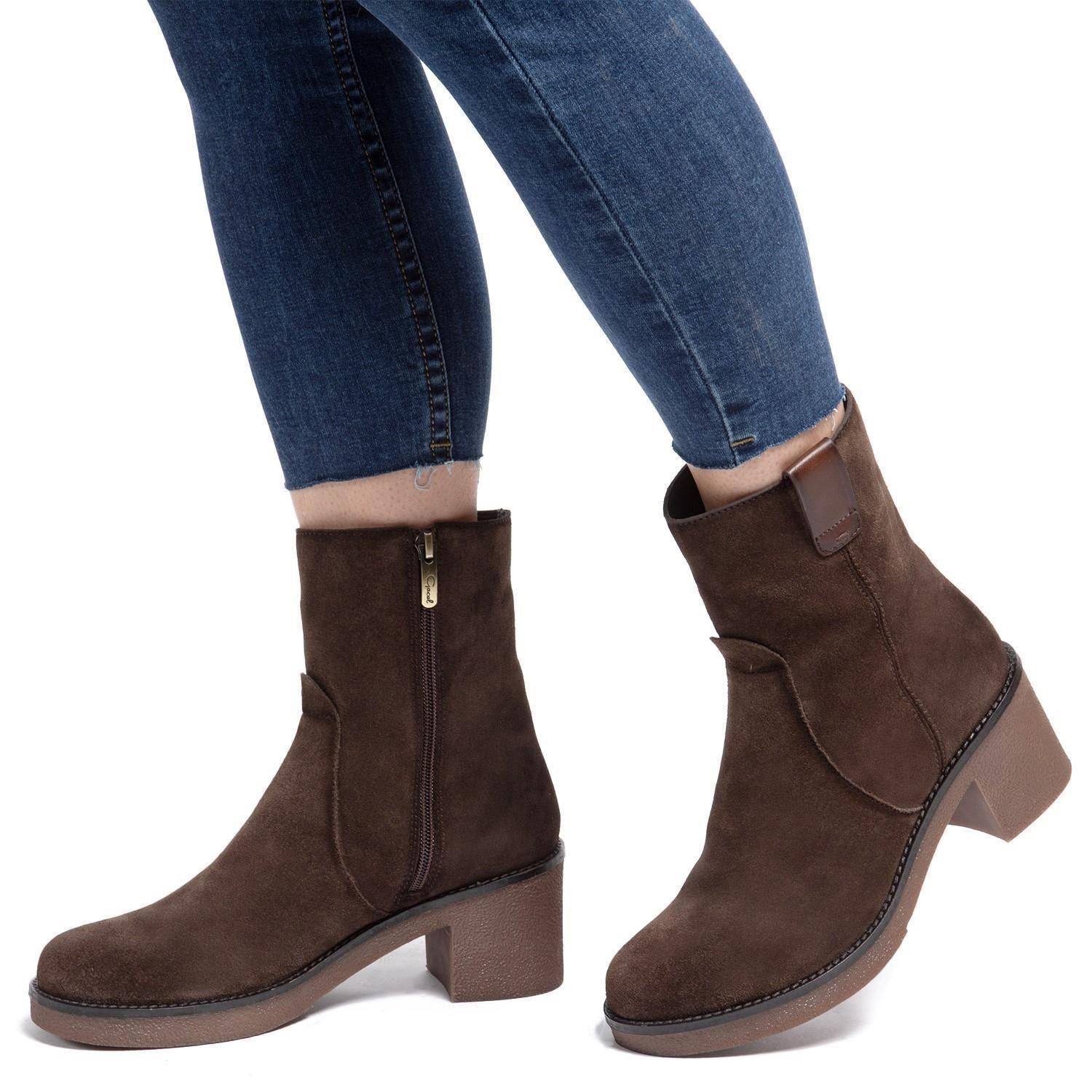 Botin  Meg  Gacel  Chocolate  0659305-1