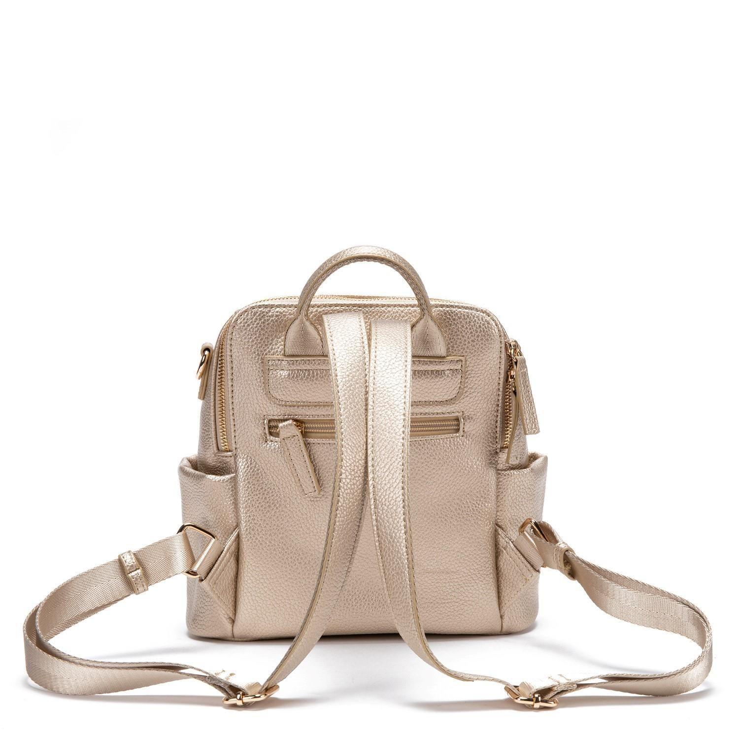 Mochila  Pequeña  Gacel  Dorado  Car2615-1