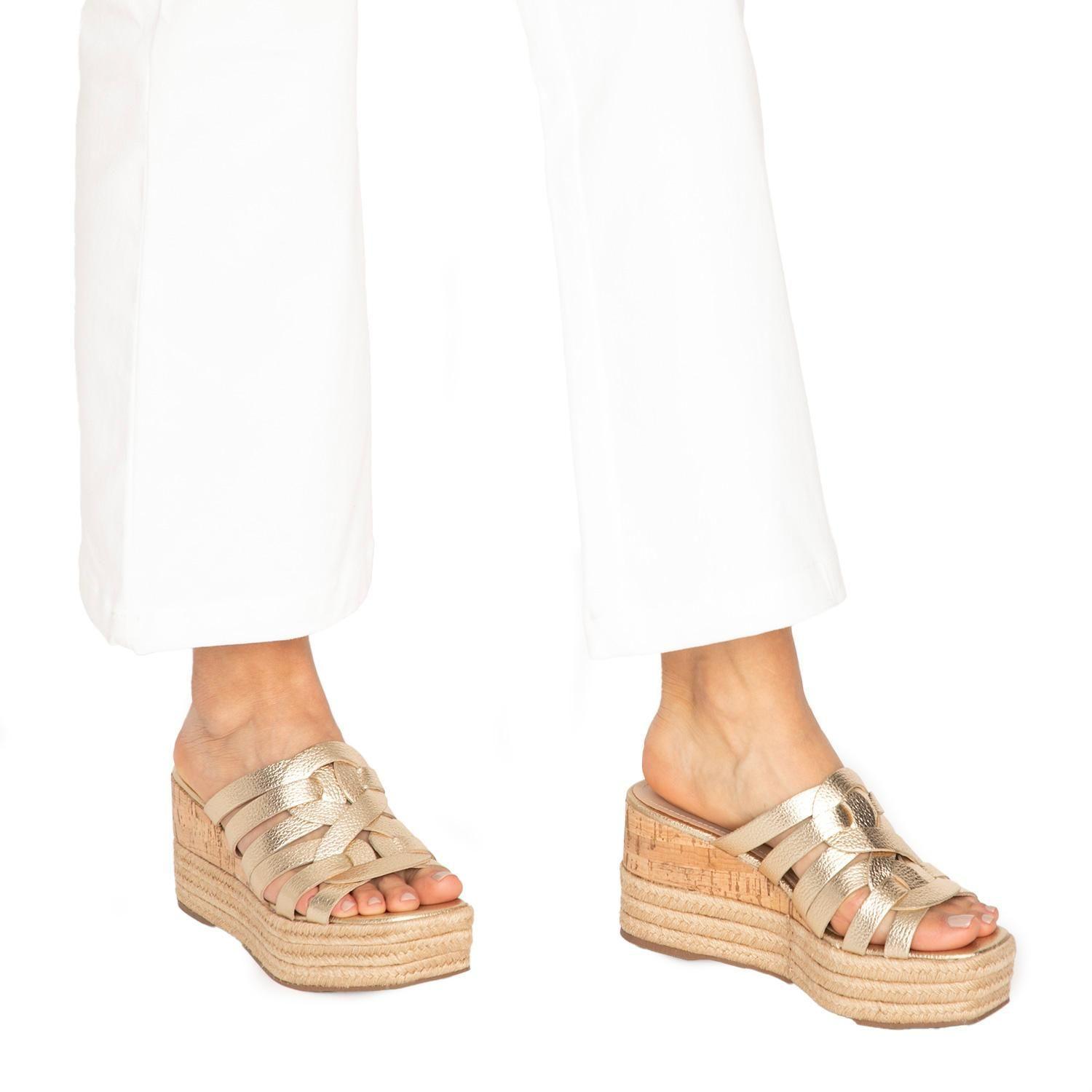 Sandalia  Eduarda  Gacel  Dorado  0659516-1