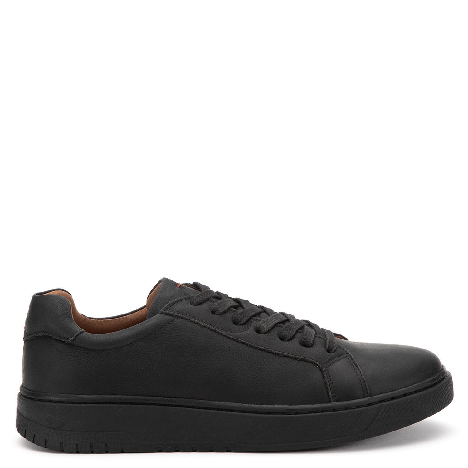 Zapatilla de cuero hombre Guante negro Hong Kong-0