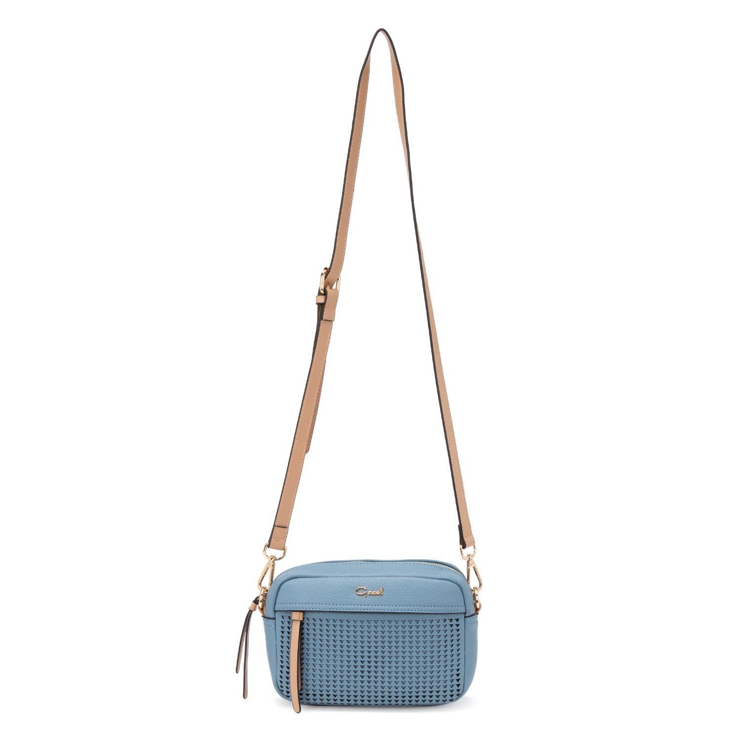 Cartera  Bando Gran  Gacel  Celeste  Car2984-0