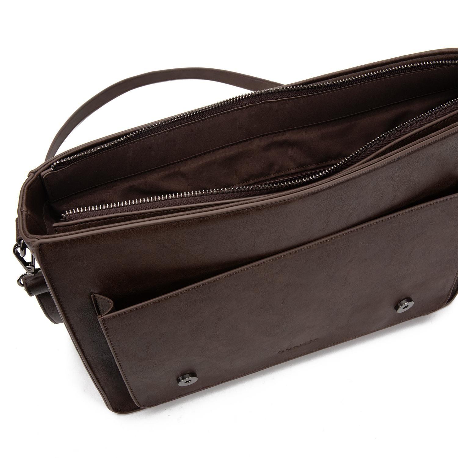 Bolso hombre Guante chocolate Maletin Notebook-3