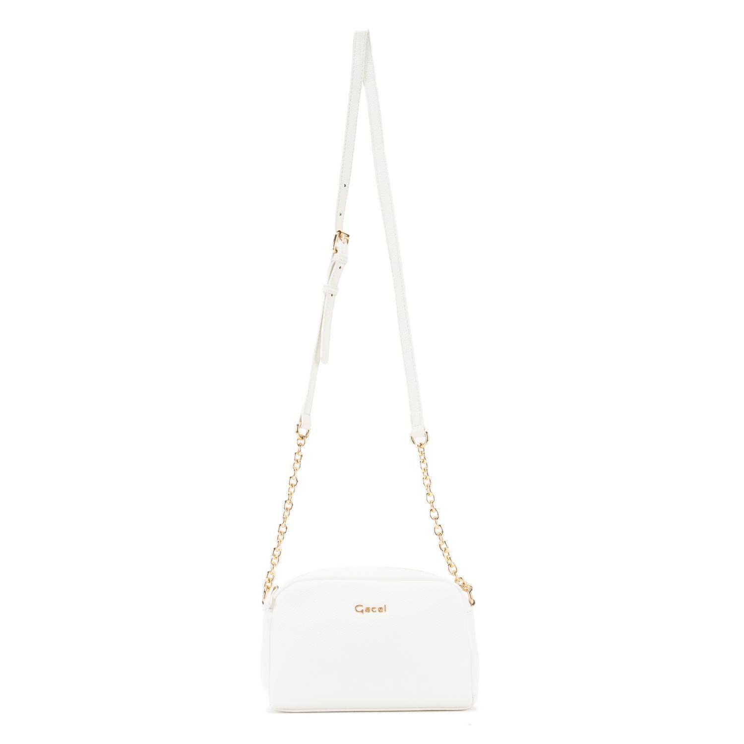 Cartera  Bandolera Pequeña  Gacel  Blanco  Car3296-4