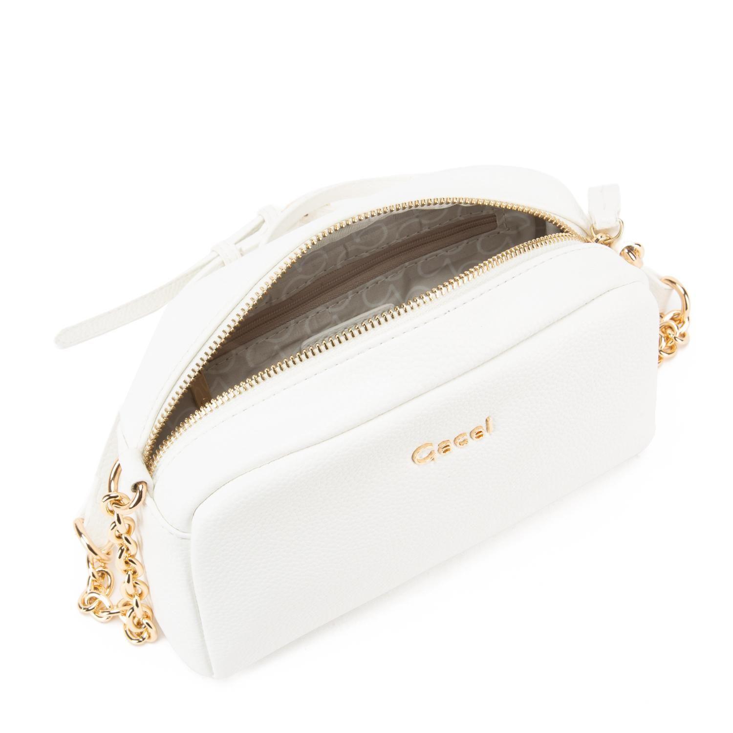 Cartera  Bandolera Pequeña  Gacel  Blanco  Car3296-5
