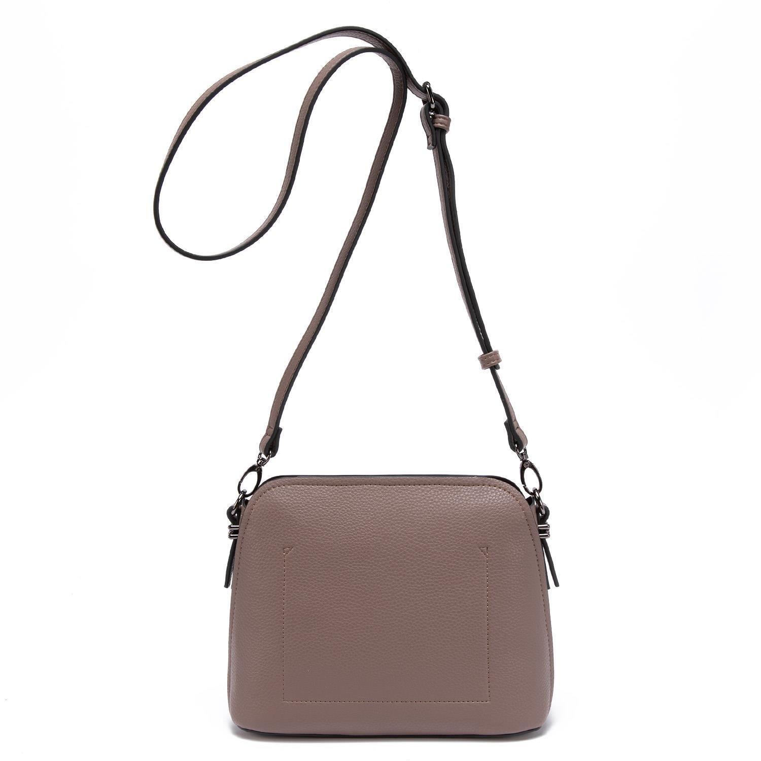 Cartera  Bandolera Grande  Gacel  Taupe  Car2897-1