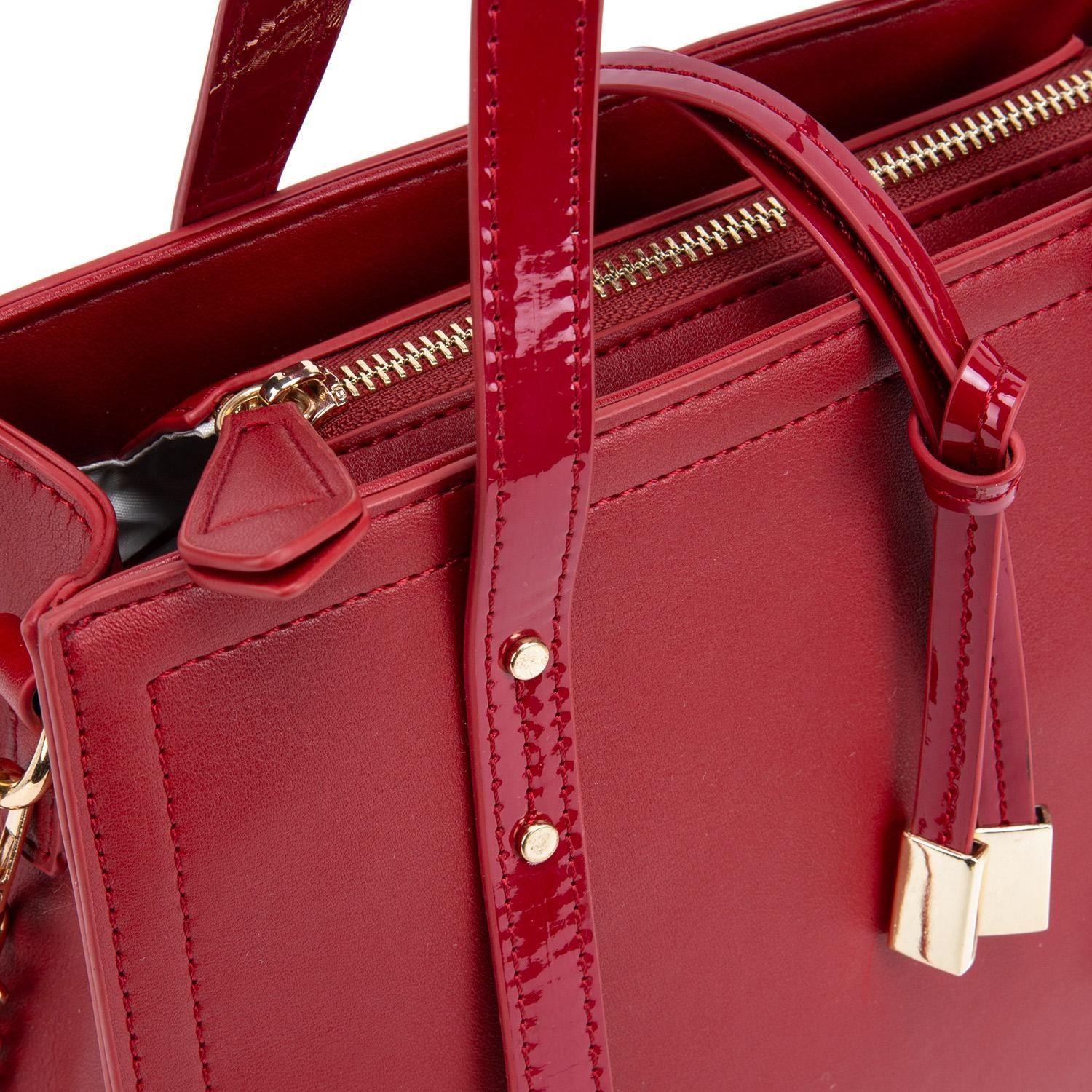 Cartera  Dos Asas Pequeña  Gacel  Rojo  Car3177-4