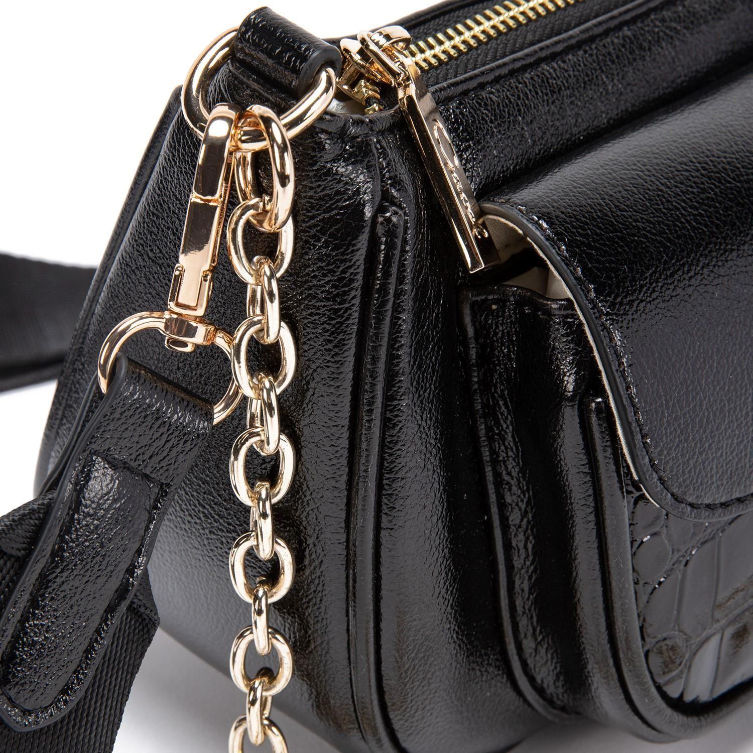 Cartera  Bandolera Pequeña  Gacel  Negro  Car2888-3