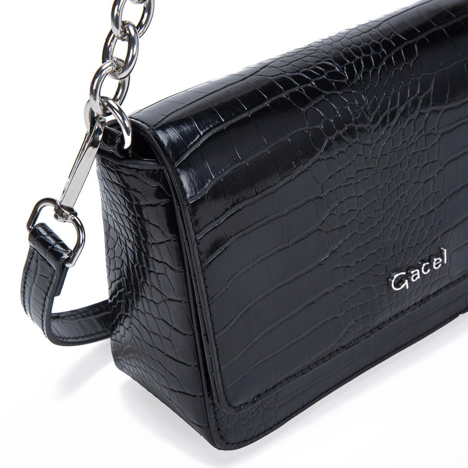 Cartera  Ret Ta Gra  Gacel  Negro  Car3190-4