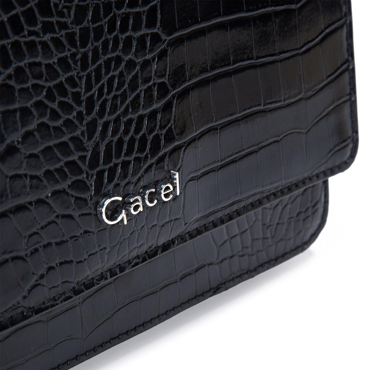 Cartera  Ret Ta Gra  Gacel  Negro  Car3190-5
