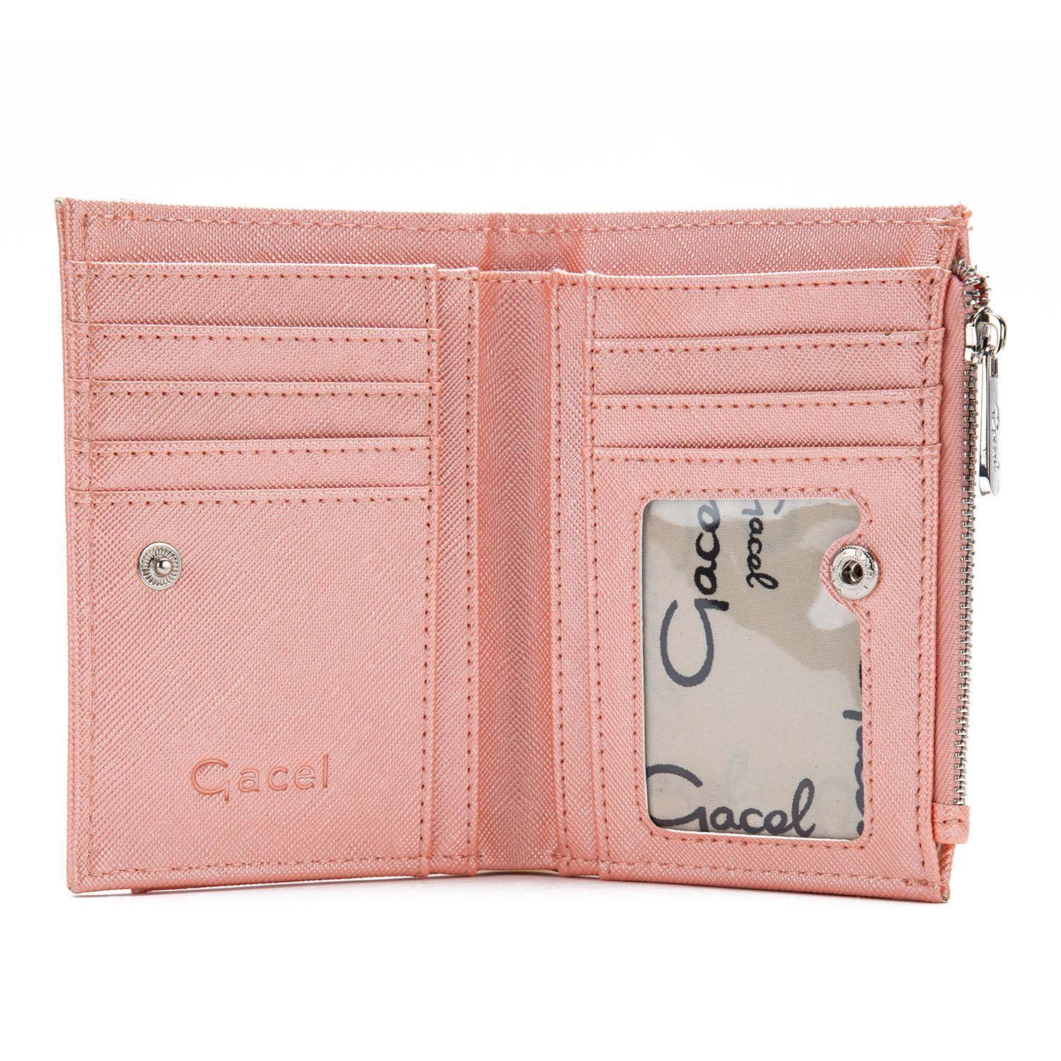 Billetera  Tarjetero  Gacel  Rosado  Bil0380-2