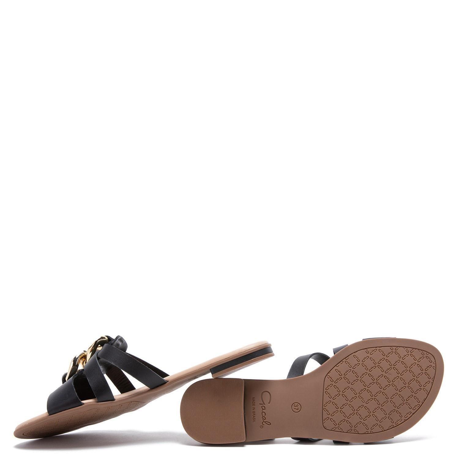 Sandalia  Sandy  Gacel  Negro  0659091-2