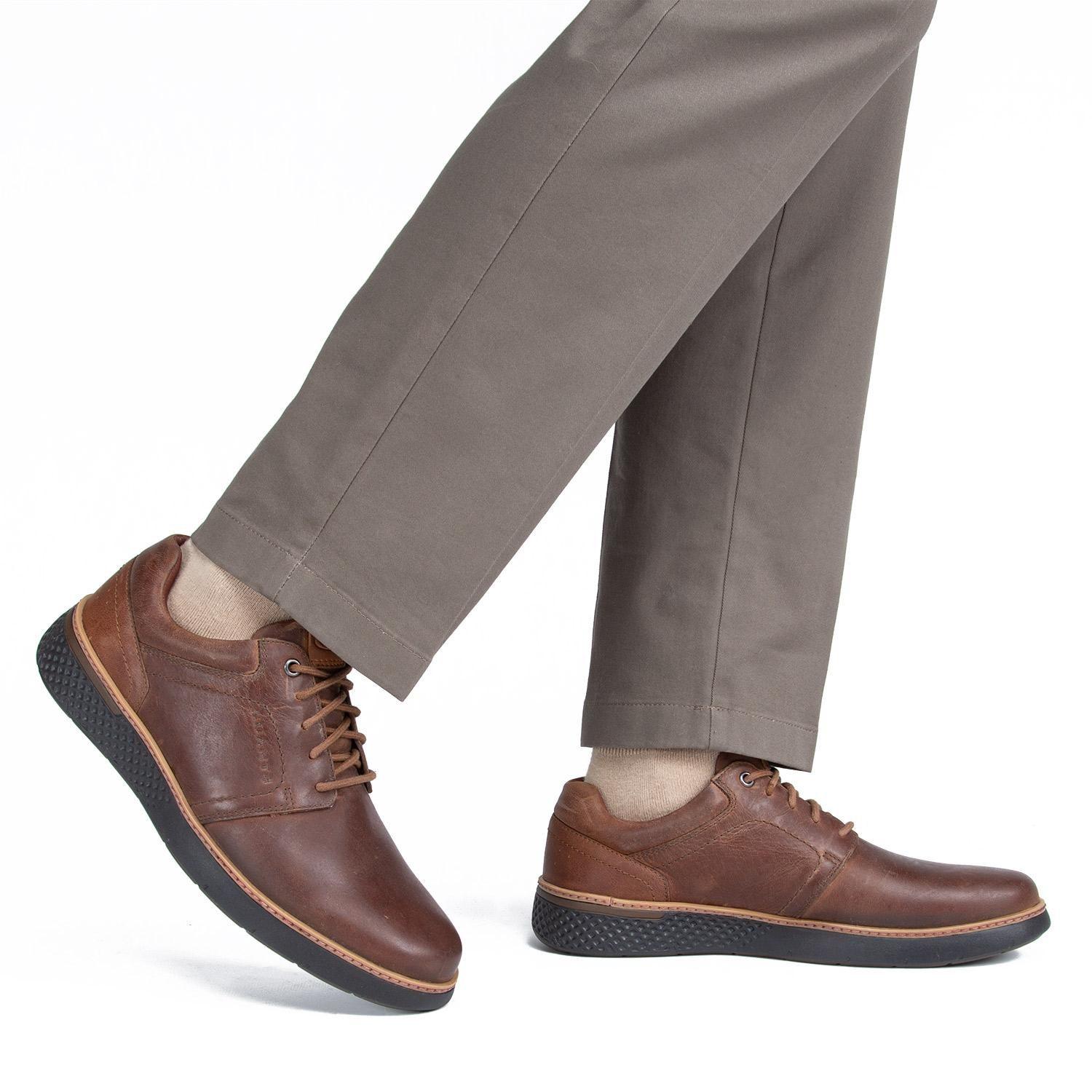 Zapato de cuero hombre Guante marron Colorado-1