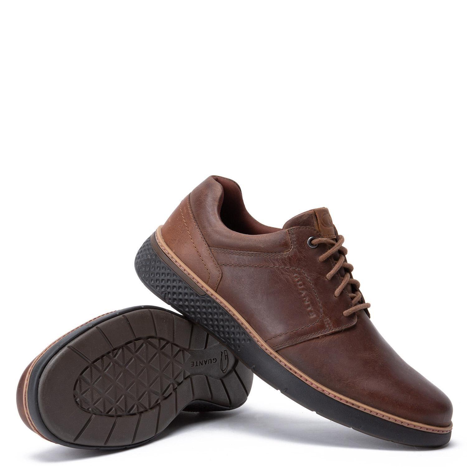 Zapato de cuero hombre Guante marron Colorado-3