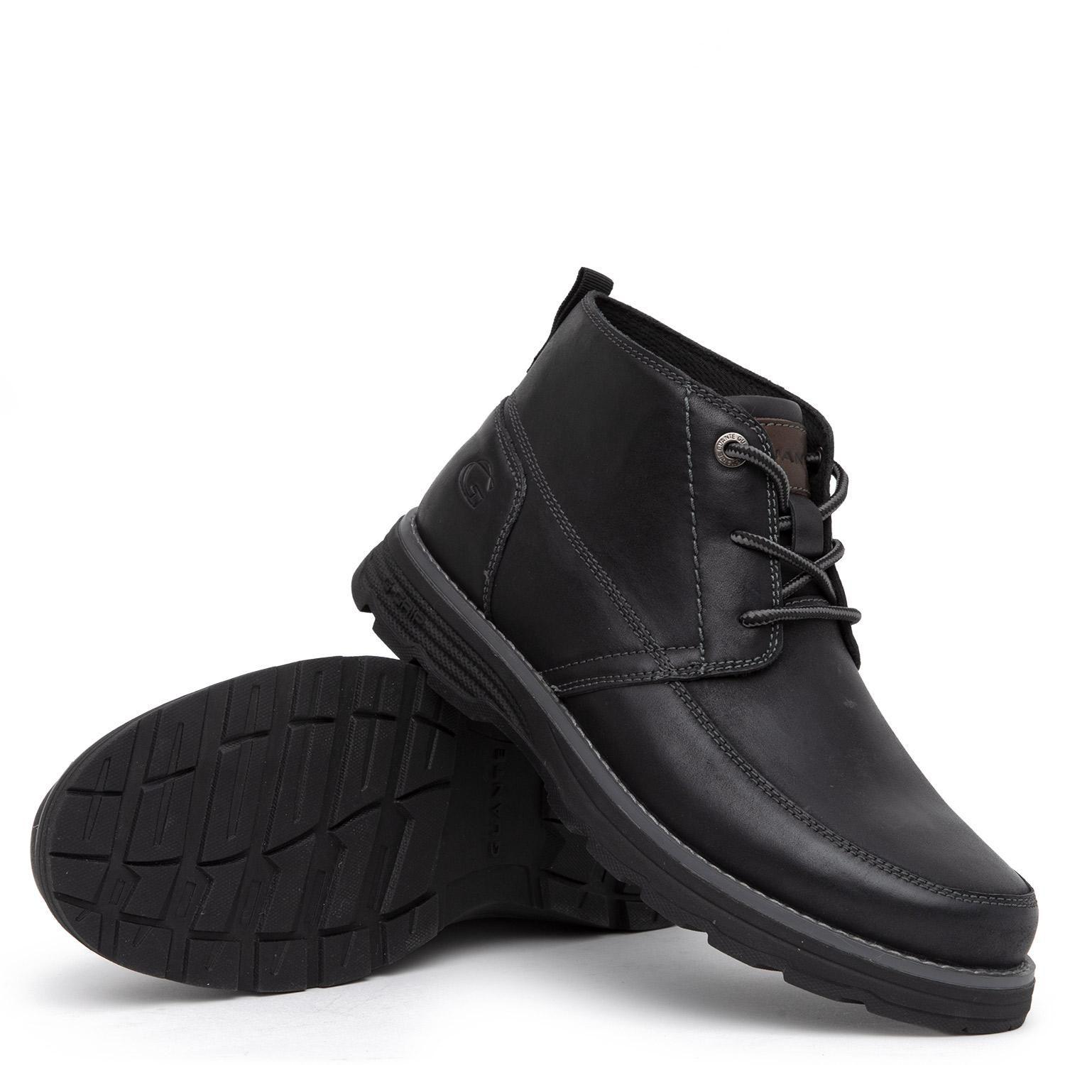 Botin de cuero hombre Guante negro Rodeo-3