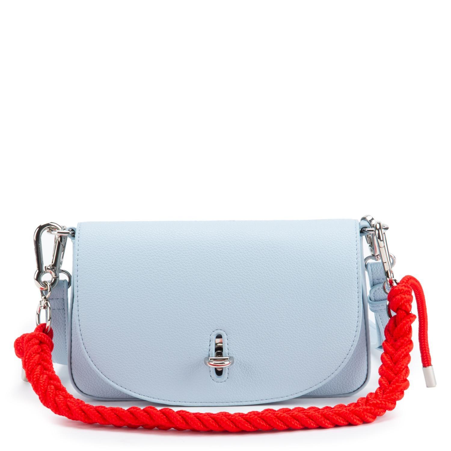 Cartera  Bandolera Pequeña  Gacel  Celeste  Car3362-2