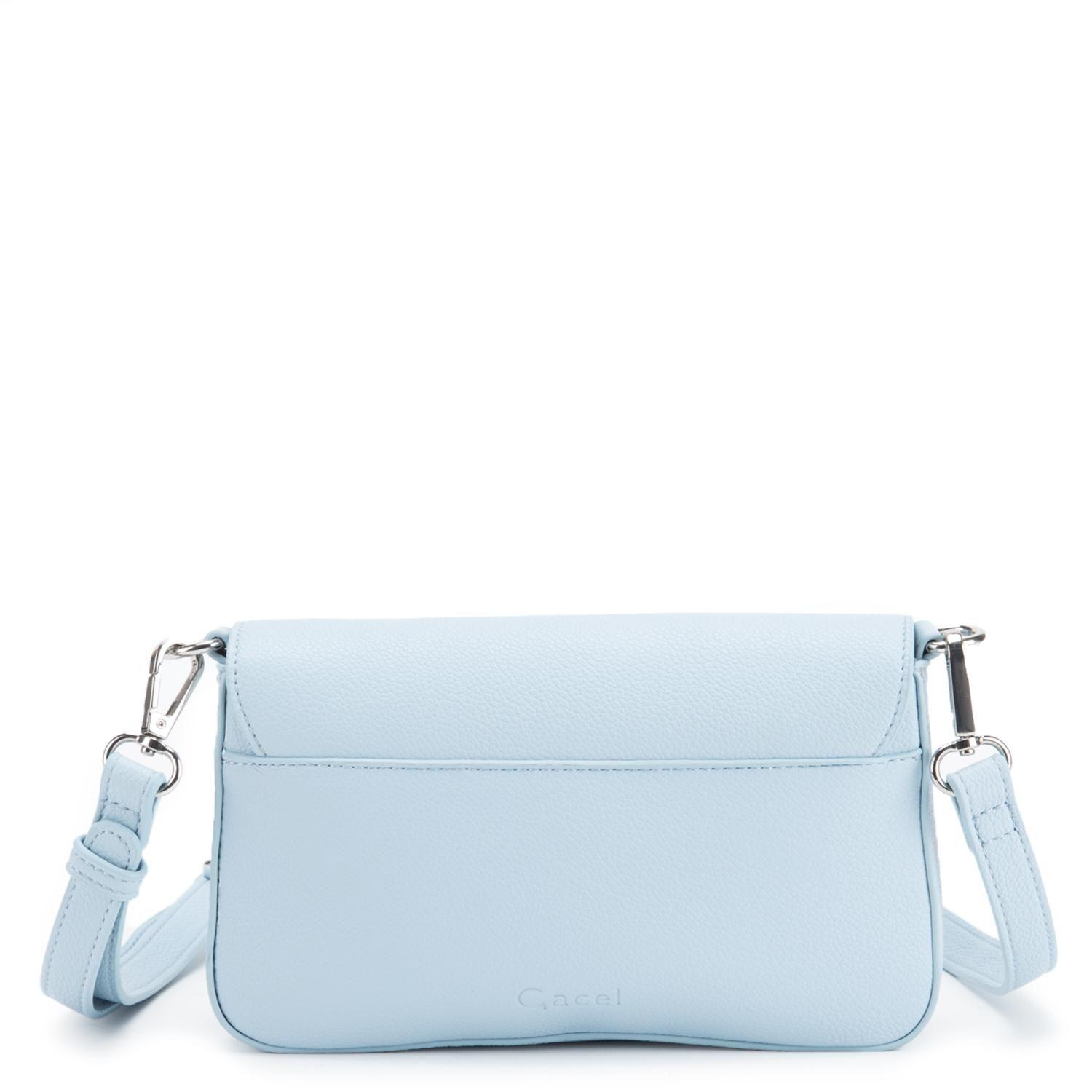 Cartera  Bandolera Pequeña  Gacel  Celeste  Car3362-3