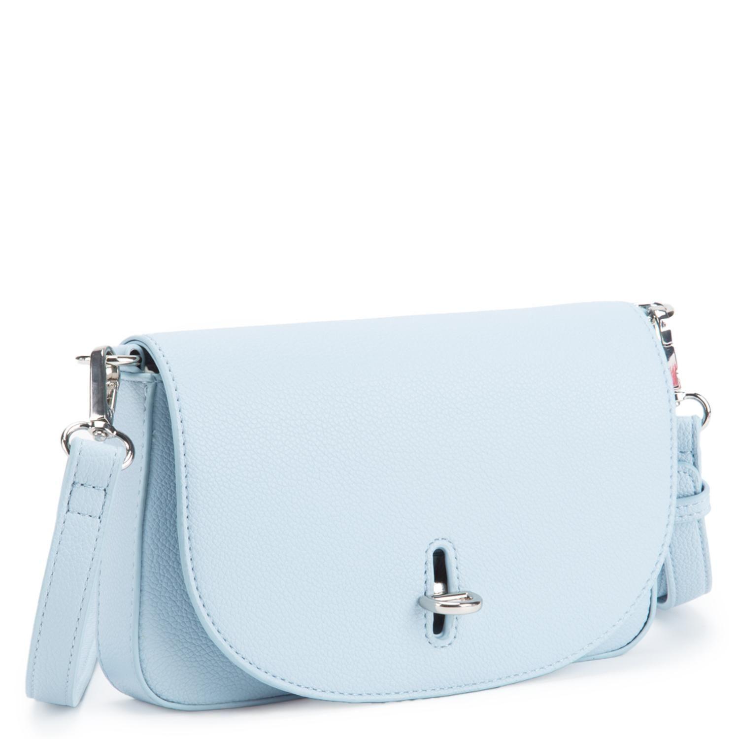 Cartera  Bandolera Pequeña  Gacel  Celeste  Car3362-4