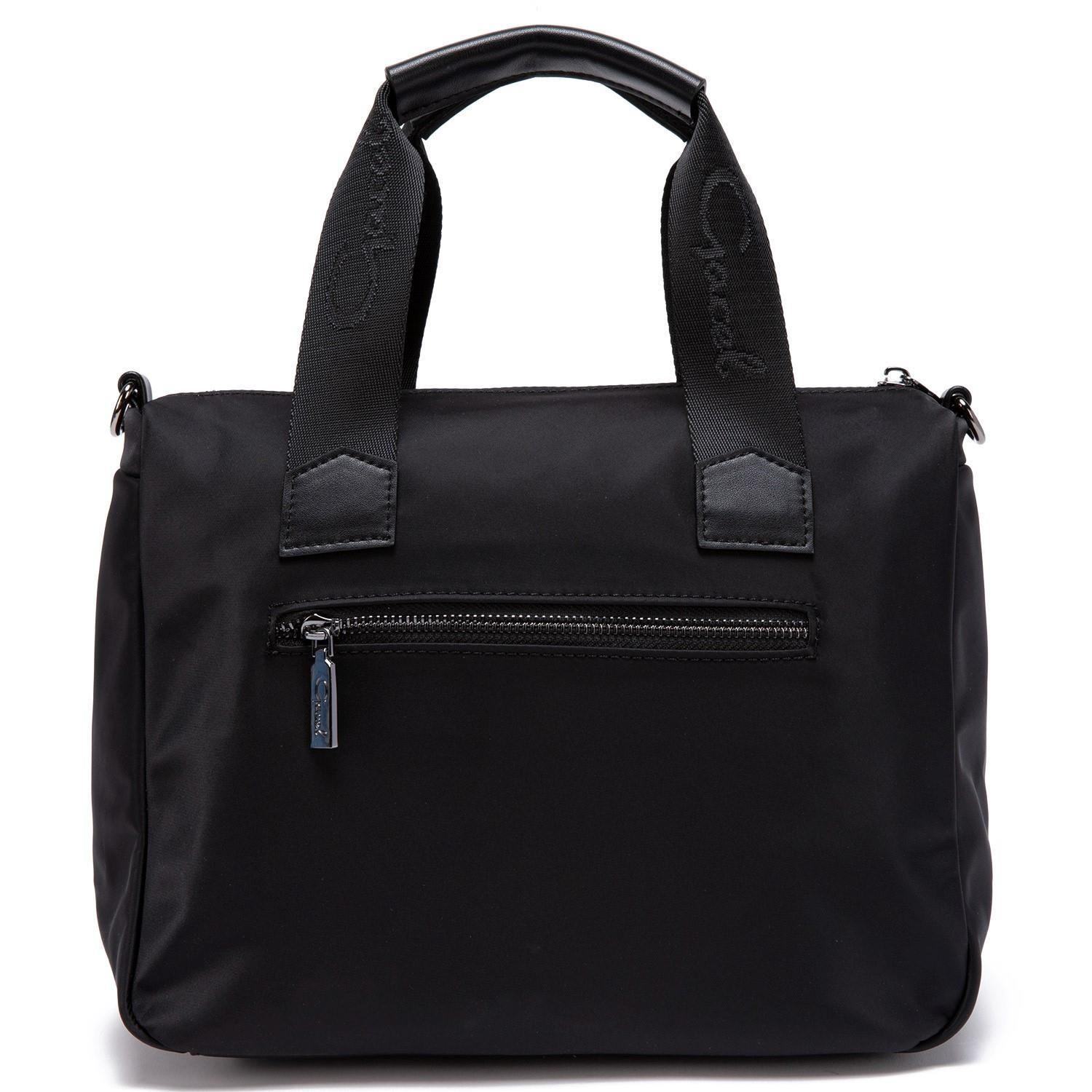 Cartera  Dos Asa Me  Gacel  Negro  Car2964-1