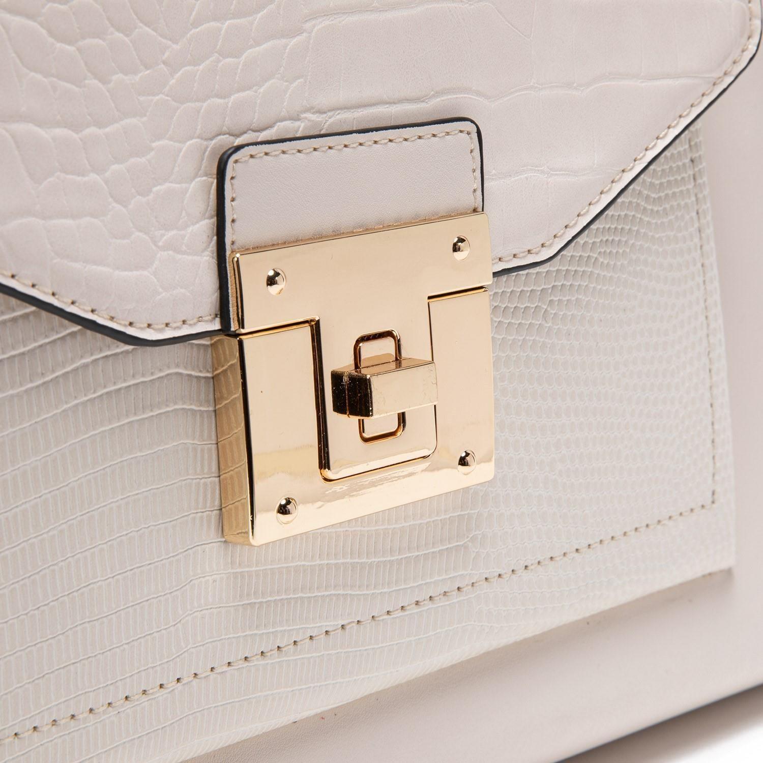 Cartera  Dos Asas Grande  Gacel  Off White  Car2836-3