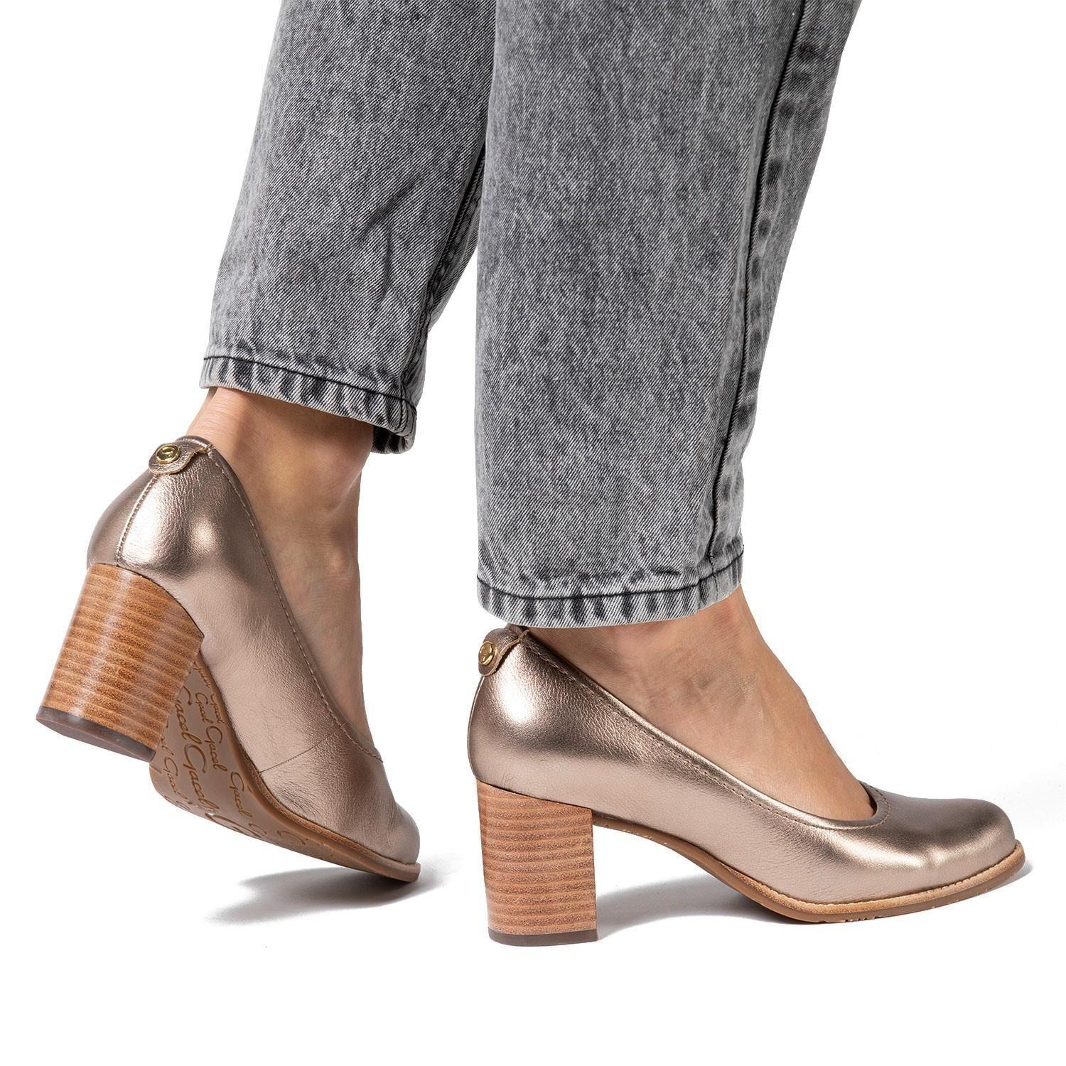 Zapato  Elvira  Gacel  Oro Viejo  0658964-1