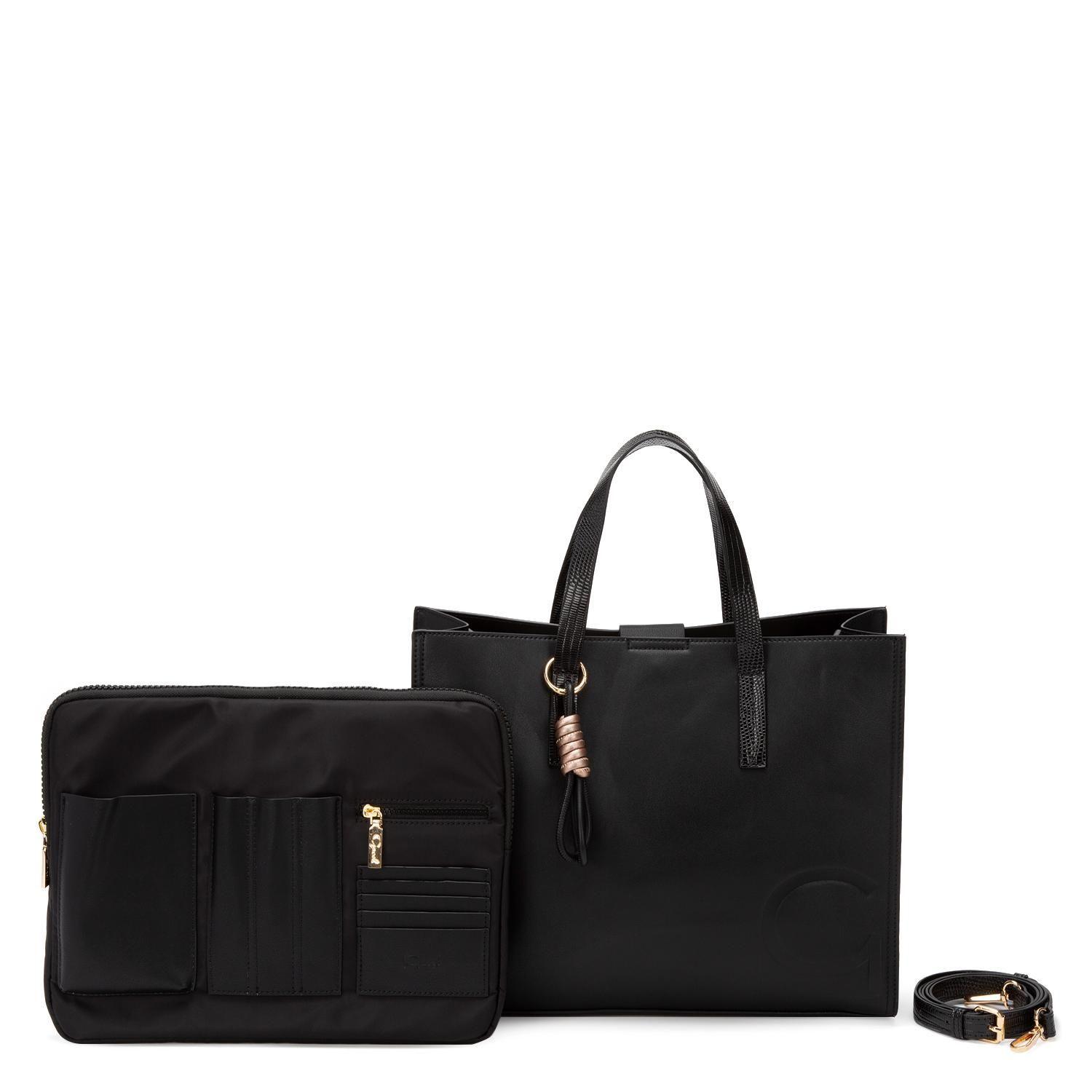 Cartera  Shopping Notebook  Gacel  Negro  Car3079-0
