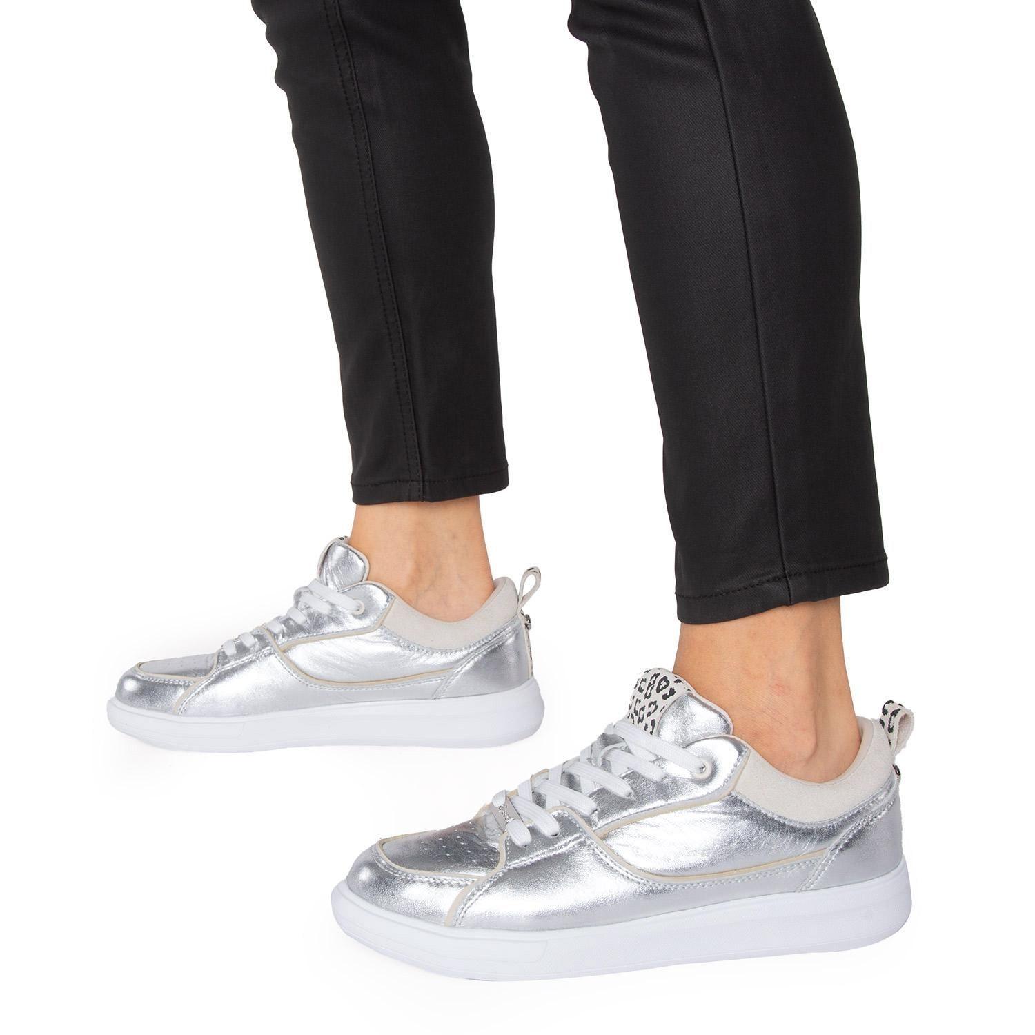 Zapatilla  Rosalia  Gacel  Plateado  0660174-1