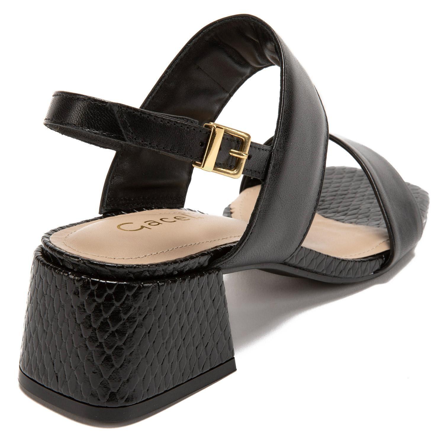 Sandalia  Calisa  Gacel  Negro  0659478-3
