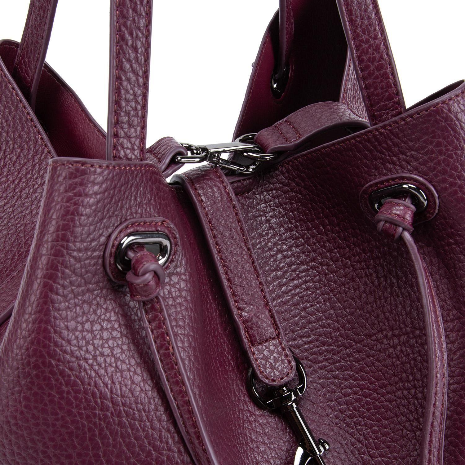 Cartera  Shopping  Gacel  Guinda  Car3239-3