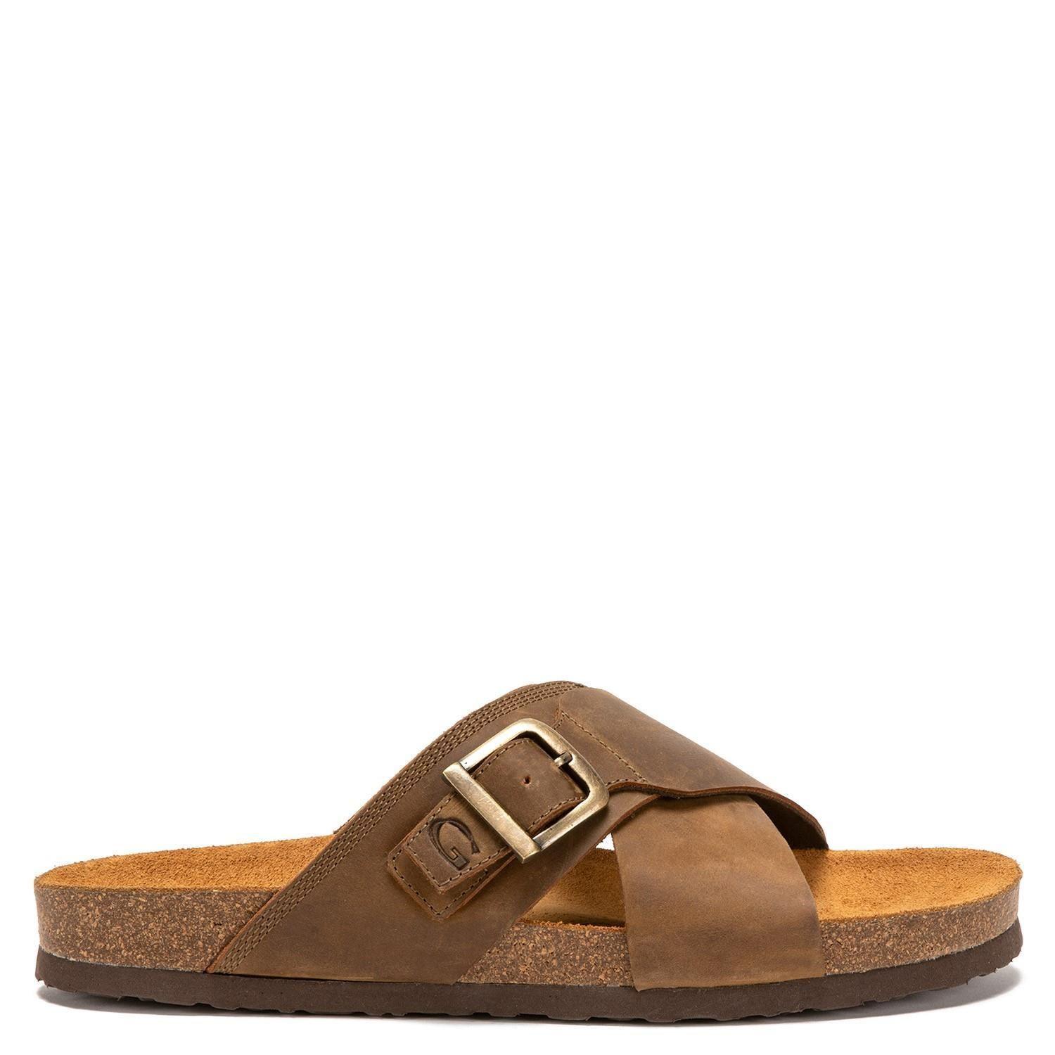 Sandalia Semi Abierta  Quintay  Guante  Chocolate  0035371-0