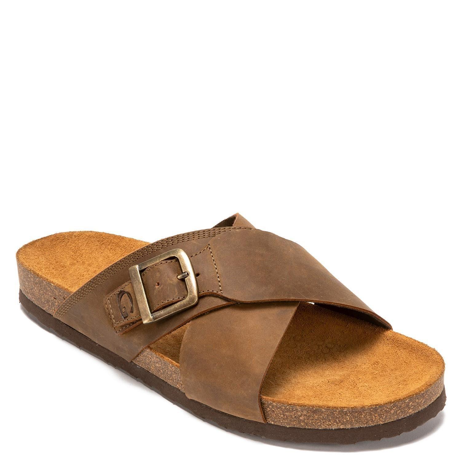 Sandalia Semi Abierta  Quintay  Guante  Chocolate  0035371-2